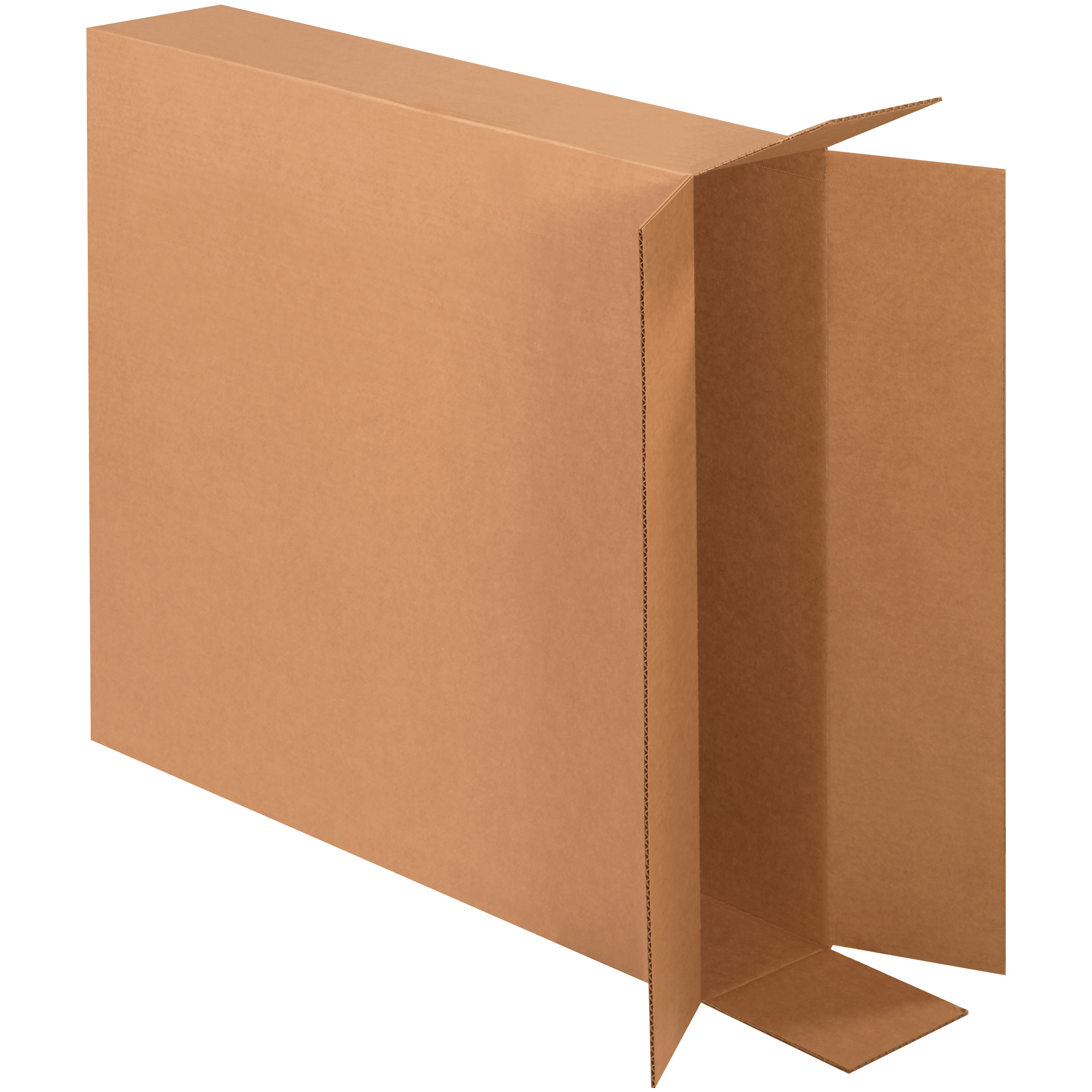 Side Loading Boxes, 30" x 6" x 30", Kraft, 10/Bundle; 120/Skid