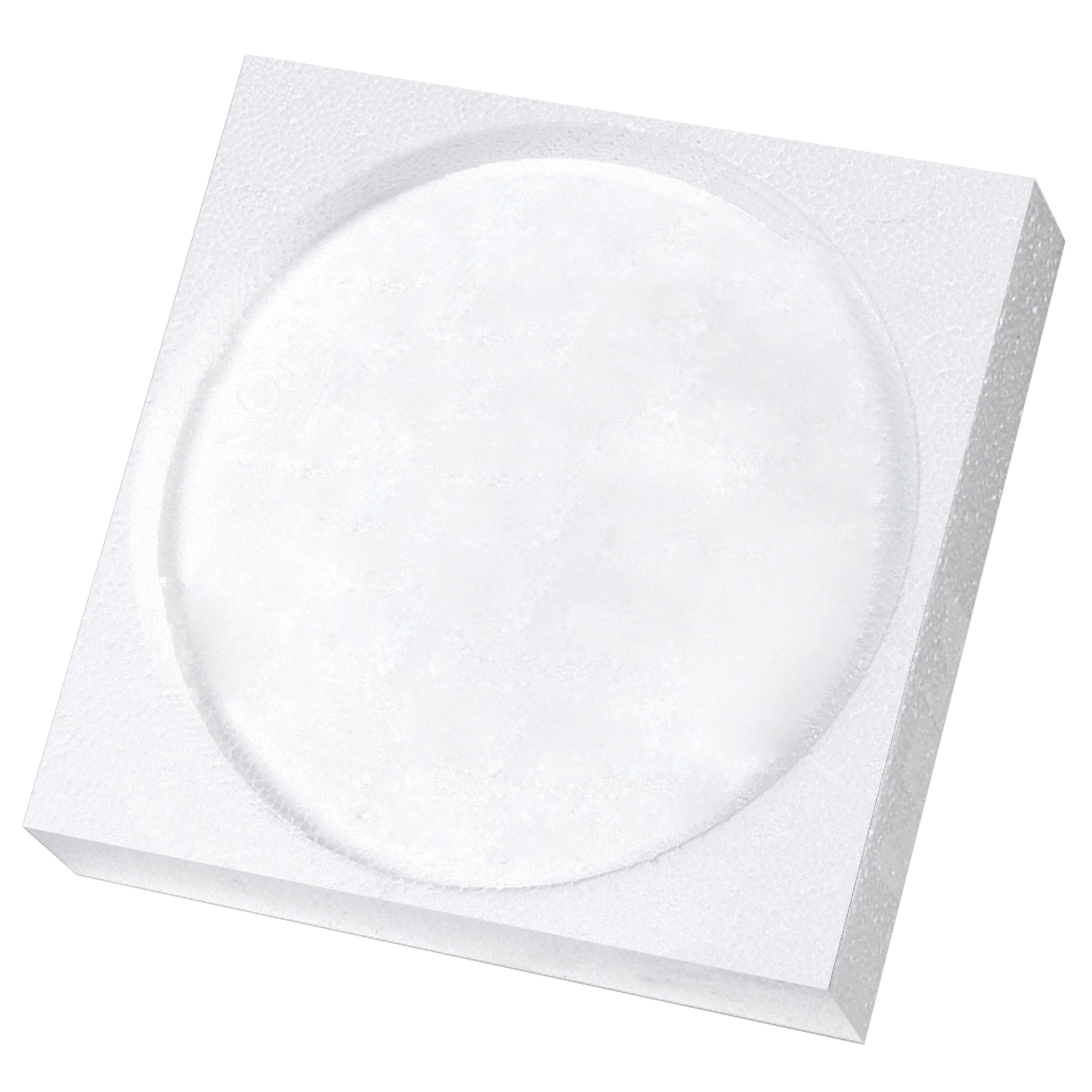 Paint Can Foam Insert, 1 Quart, White, 100/Case
