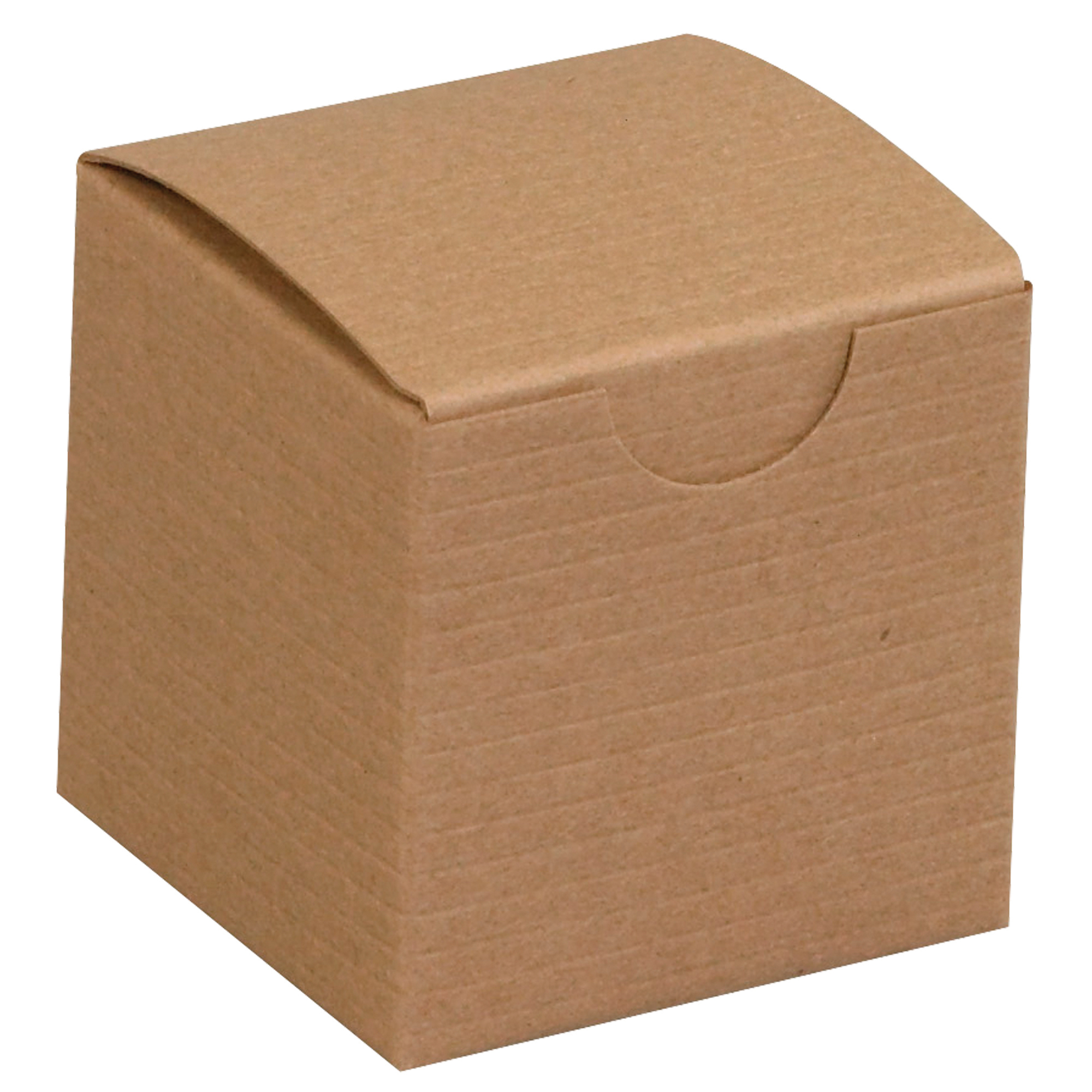 Gift Boxes, 2" x 2" x 2", Kraft, 200/Case