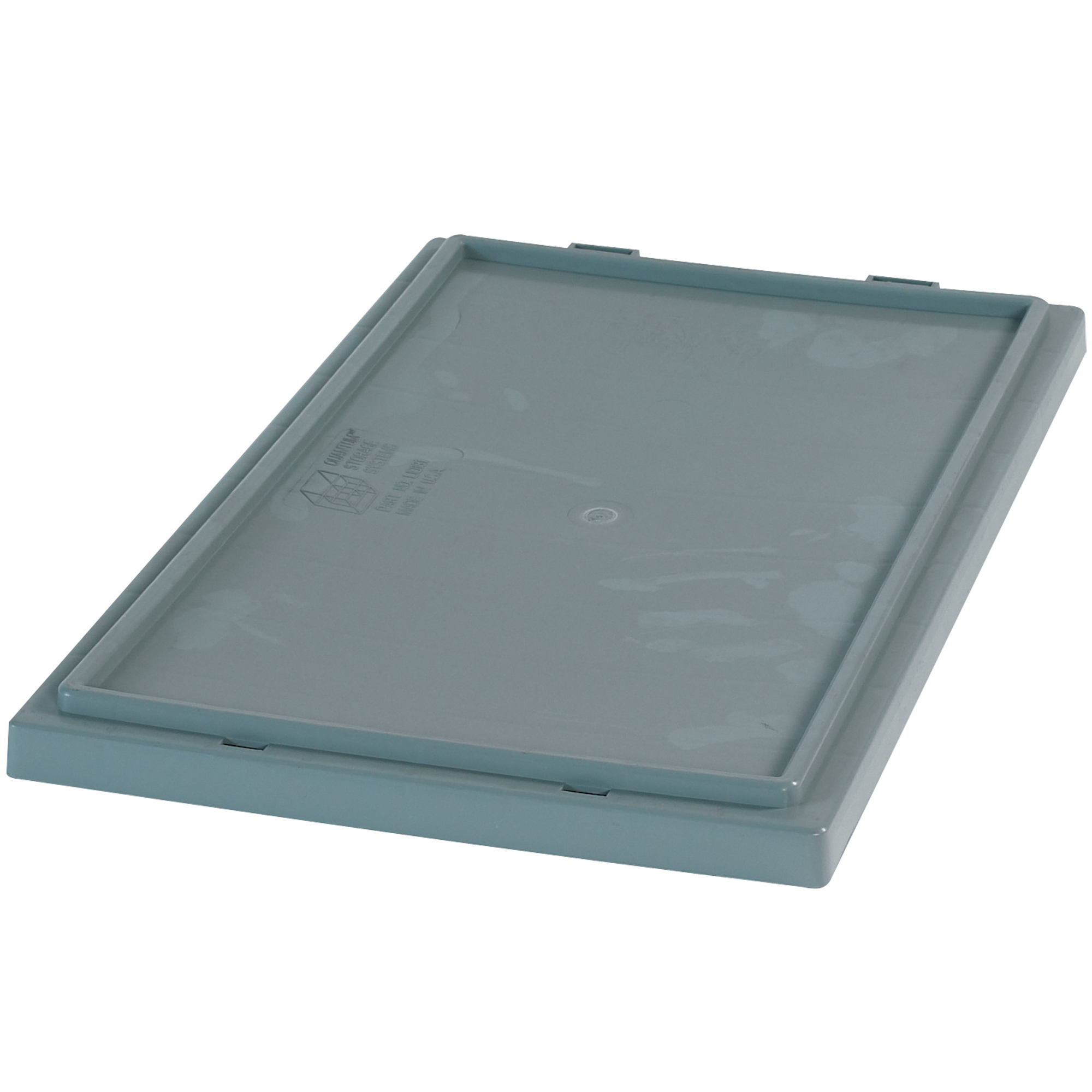 Stack & Nest Lids, 16" x 10", Gray, 6/Case