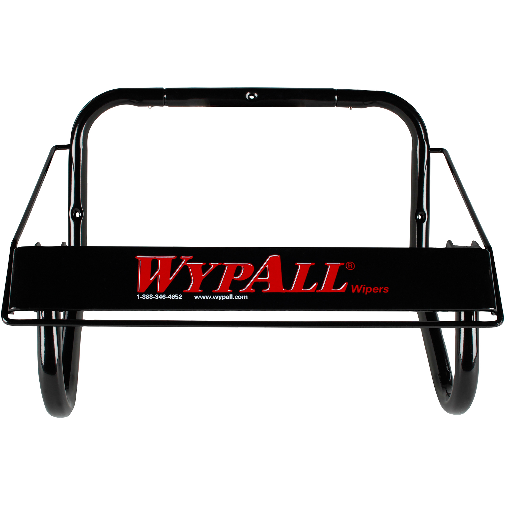 WypALL® Wall Mount Jumbo Roll Dispenser, 16.8" x 10.8" x 8.8", Black 1/Each