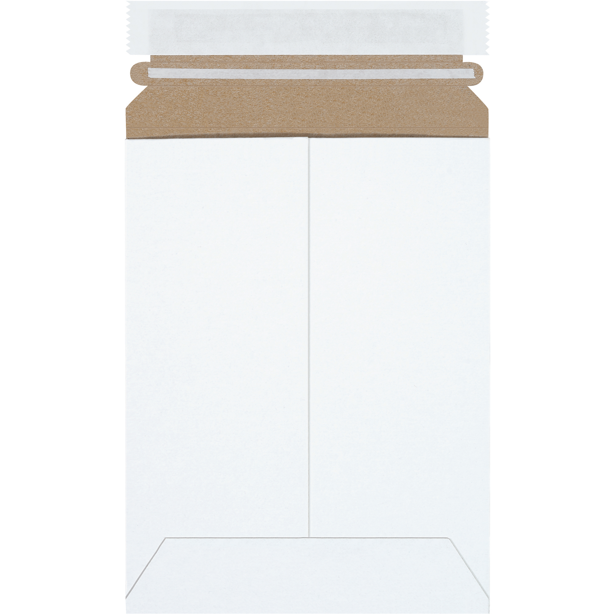 Stayflats Plus® Self-Seal Mailers, 6" x 8", White, 25/Case