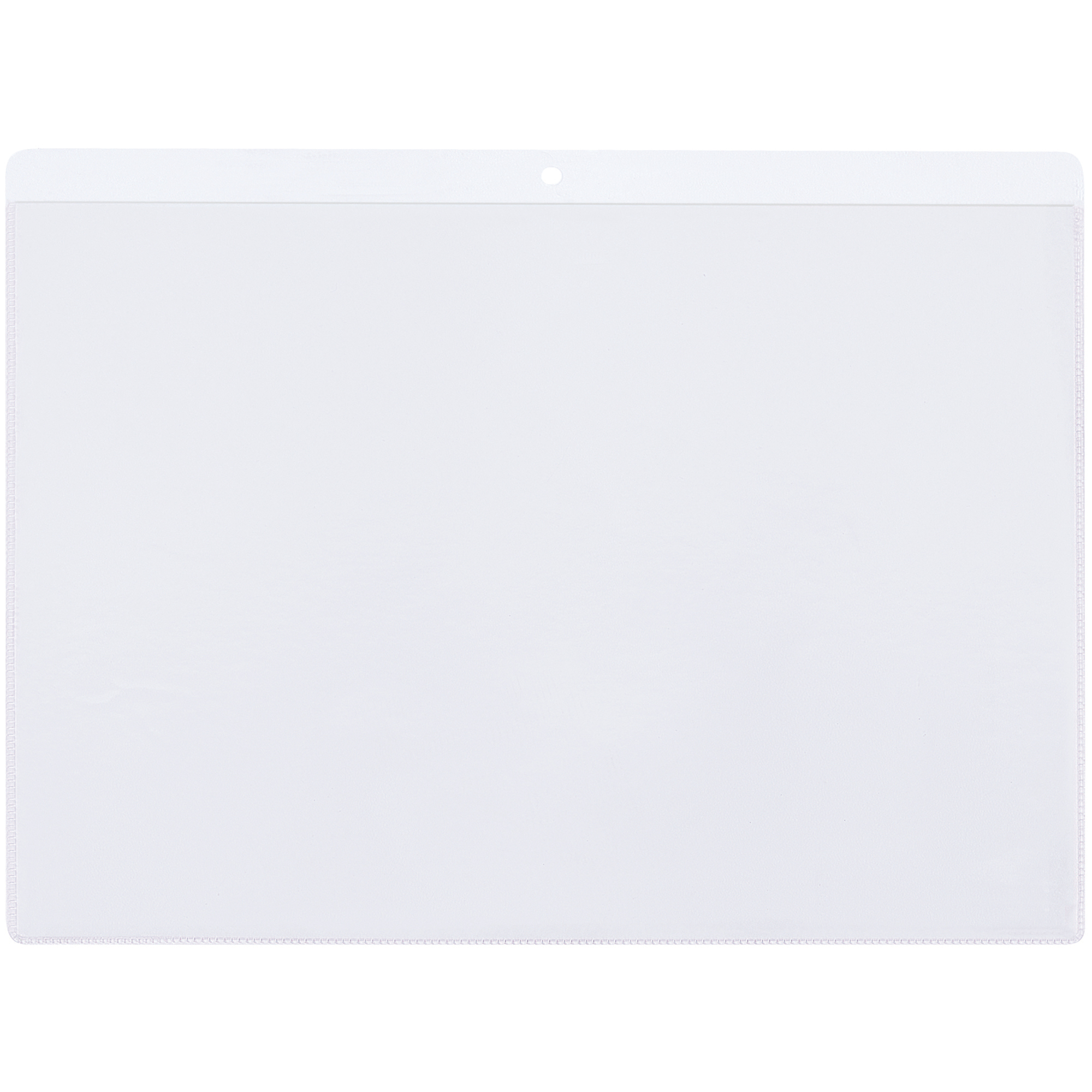 Long Side Opening Vinyl Envelopes, 12" x 9", Clear, 50/Case