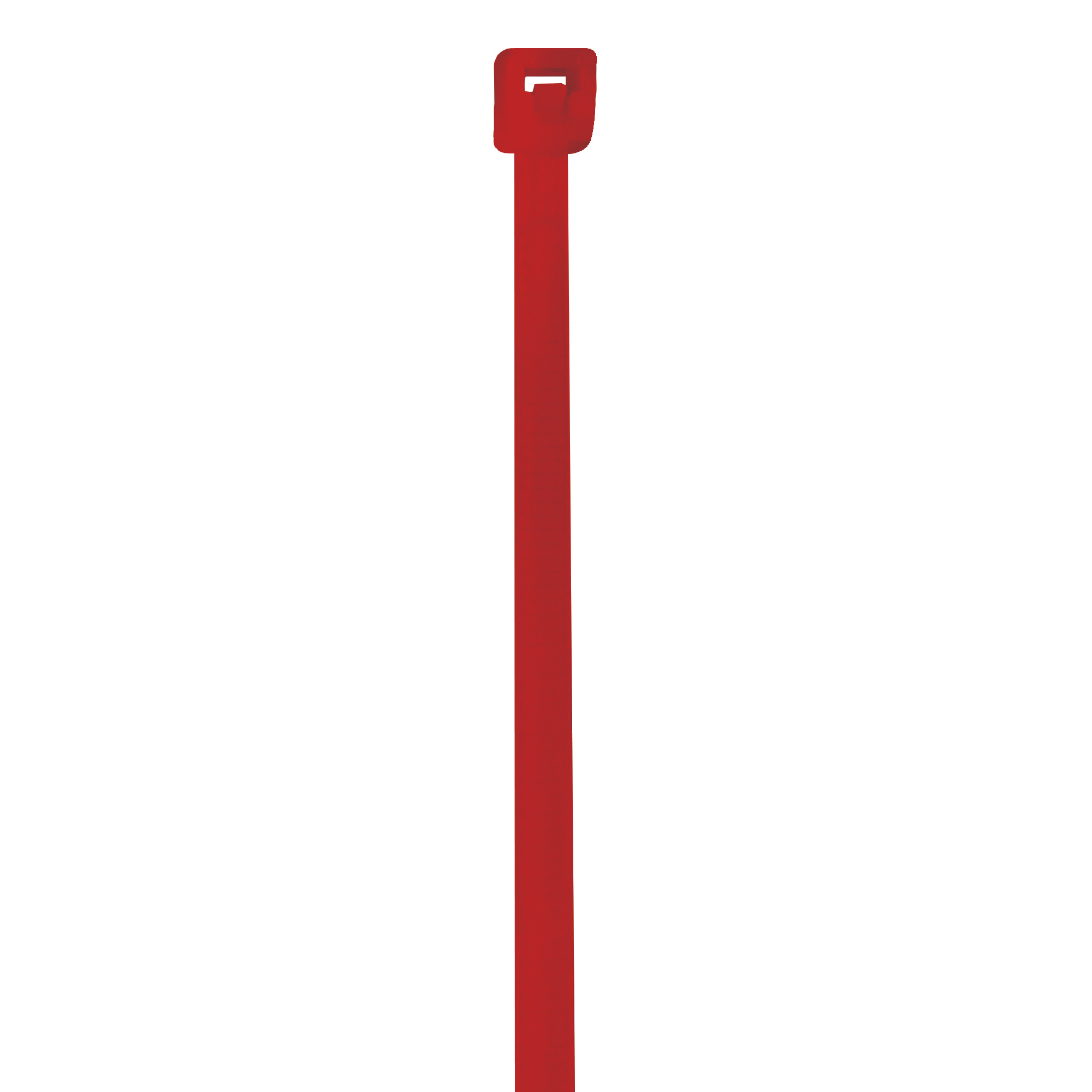 Colored Cable Ties, 18#, 4", Red, 1000/Case