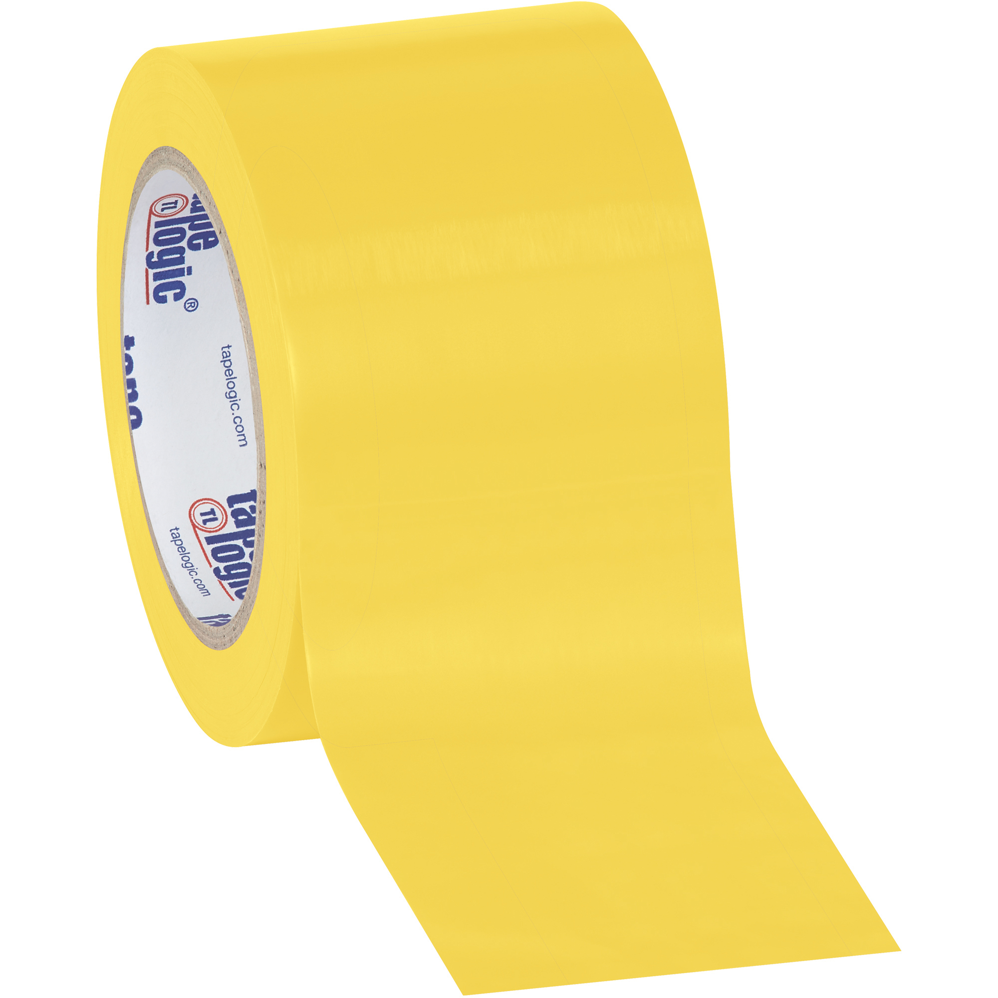 Tape Logic® Solid Vinyl Safety Tape, 6.0 Mil, 3" x 36 yds., Yellow, 3/Case