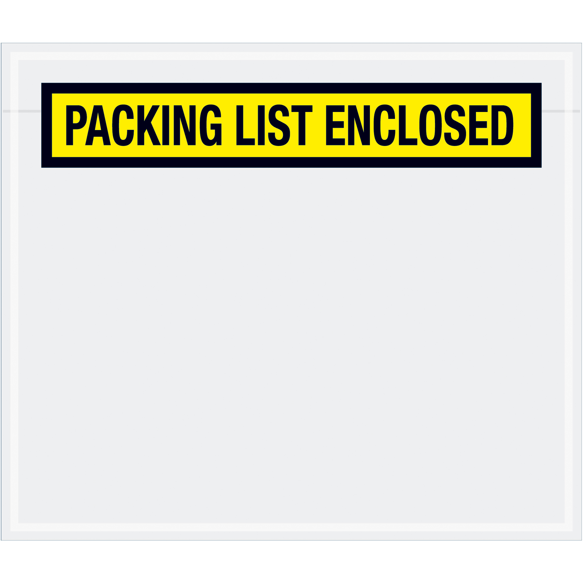 Tape Logic® "Packing List Enclosed" Envelopes, 7" x 6" low, Yellow, 1000/Case