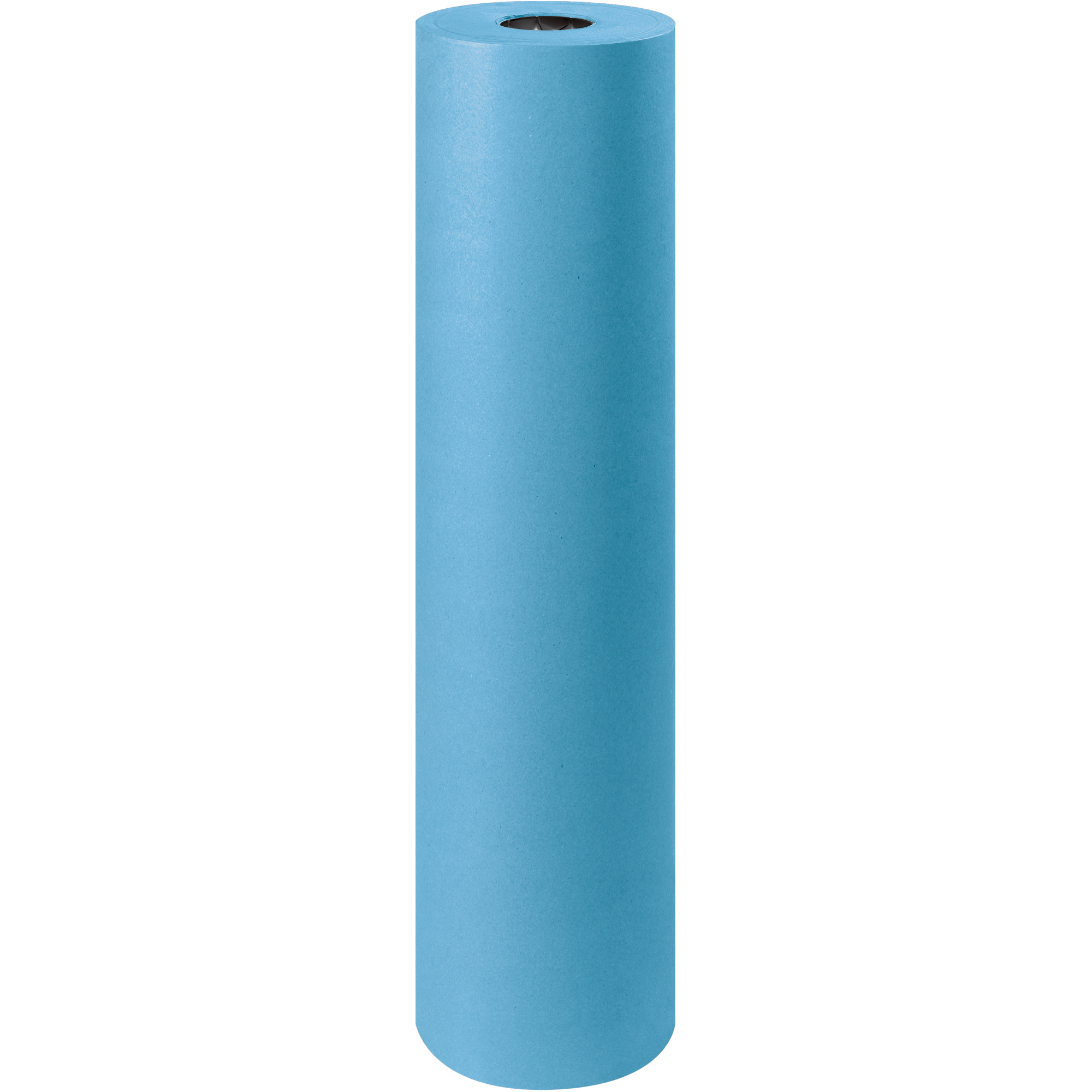 Colored Kraft Paper, 50#, 36", Blue, 1/Roll