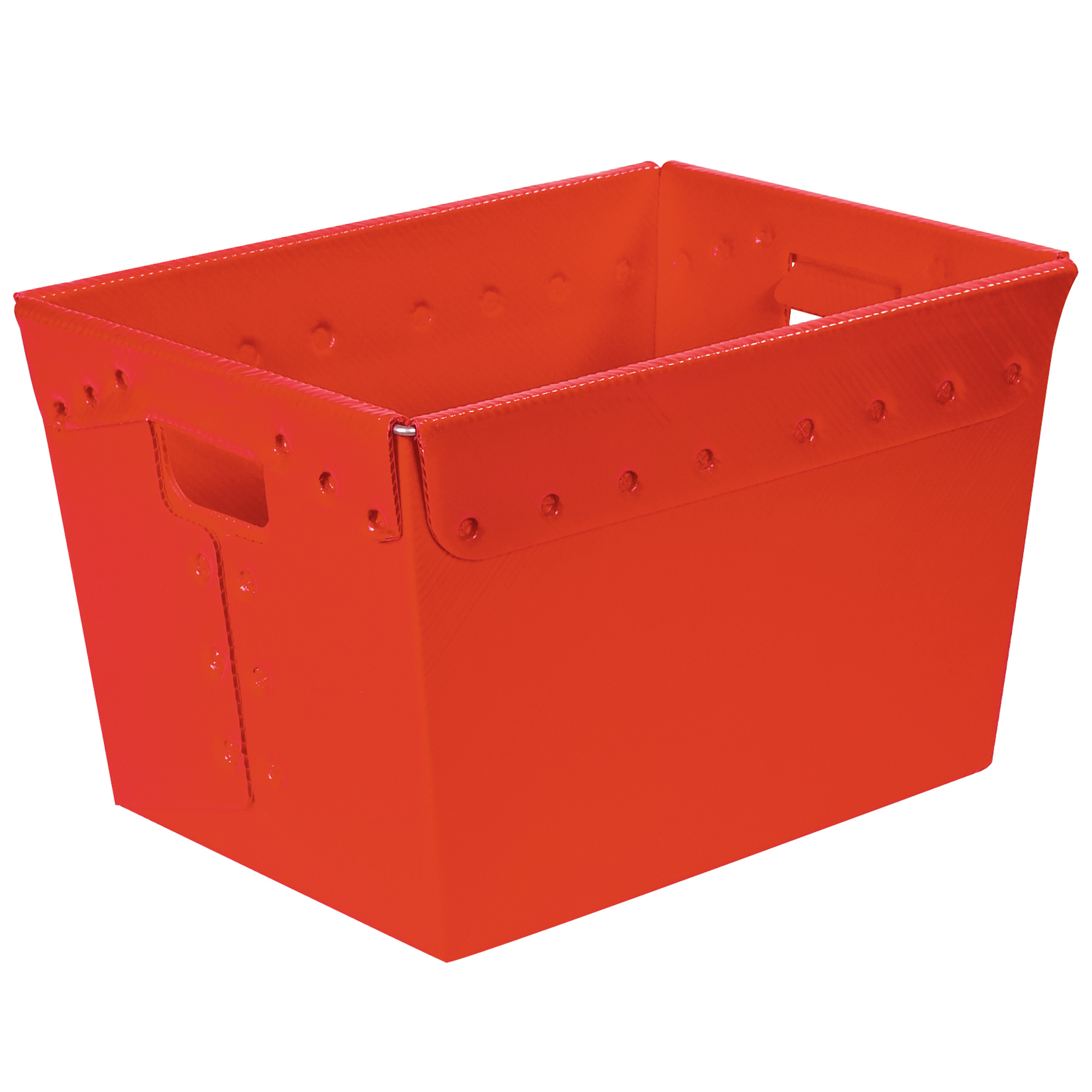 Space Age Totes, 18" x 13" x 12", Red, 6/Case