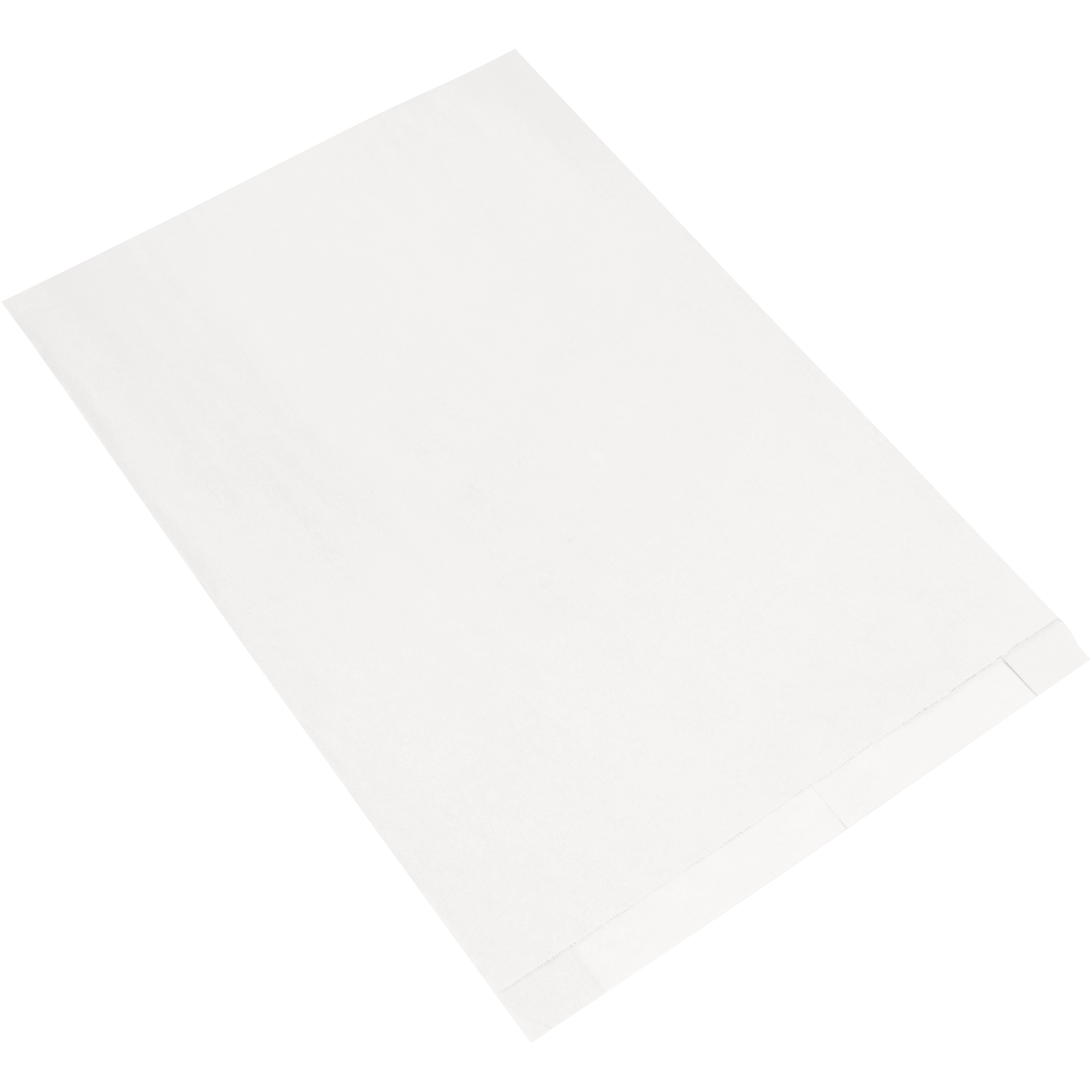 Gusseted Merchandise Bags, 17 x 4 x 24", White, 500/Case