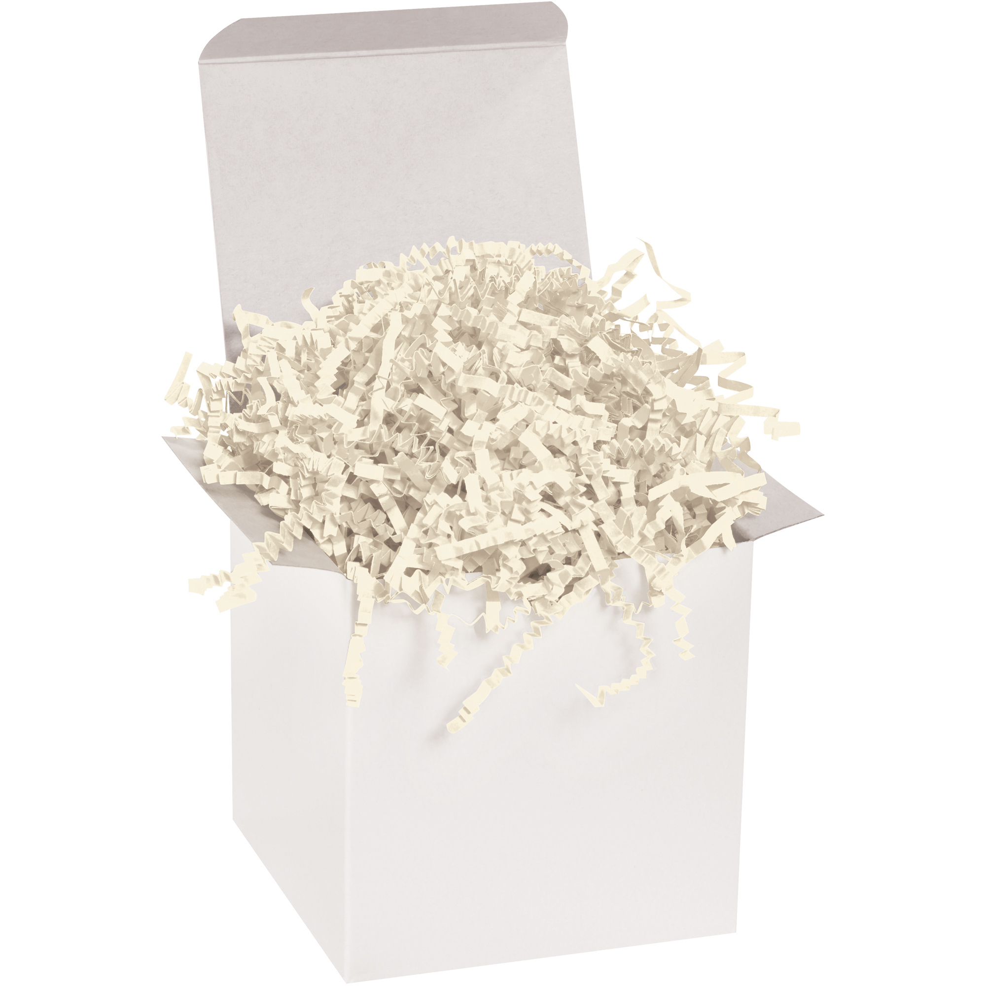 Crinkle Paper, 10 lb., Ivory, 1/Case