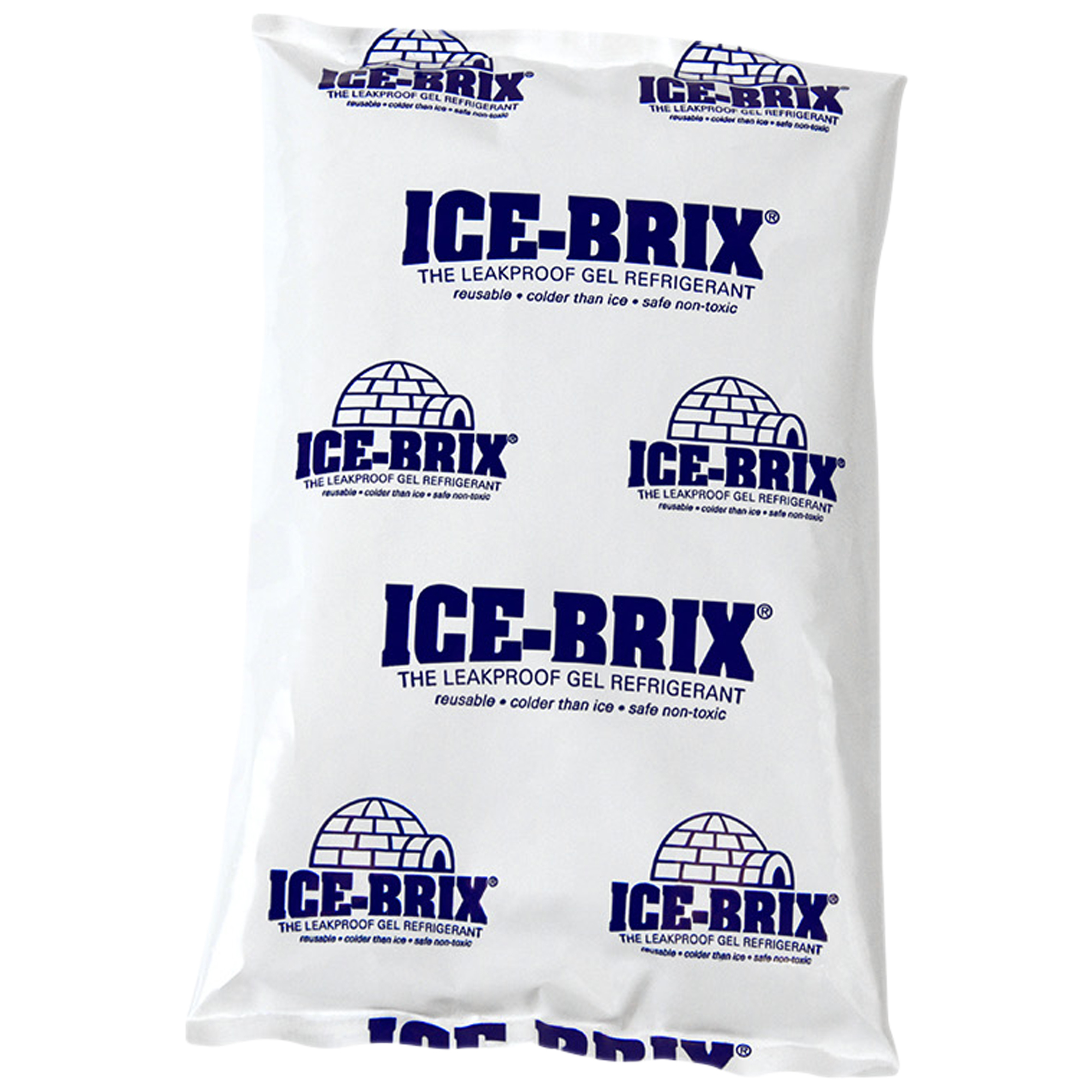 Ice-Brix™ Cold Packs, 6" x 4" x 3/4", White, 36/Case