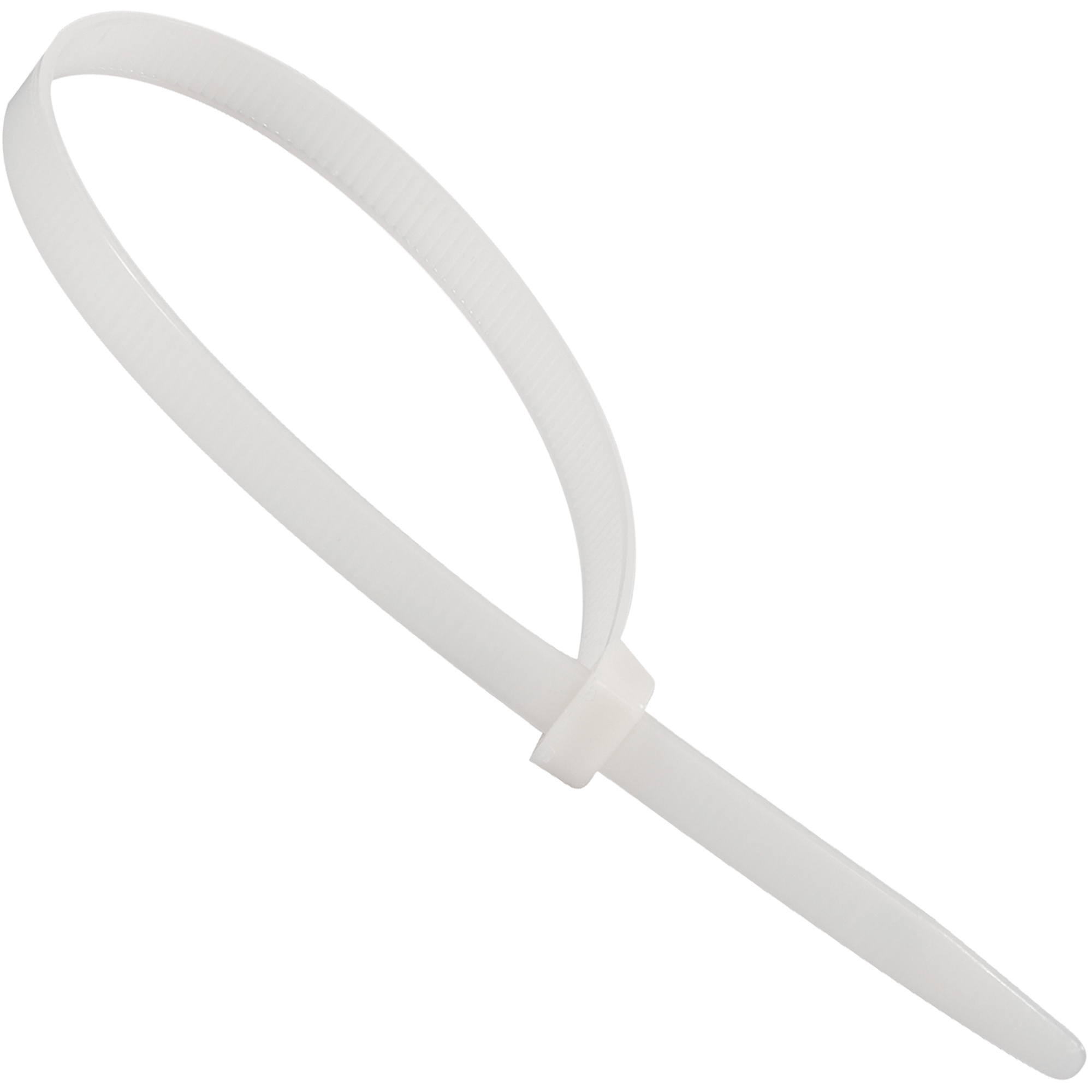 Jumbo Cable Ties, 175#, 18", Natural, 100/Case