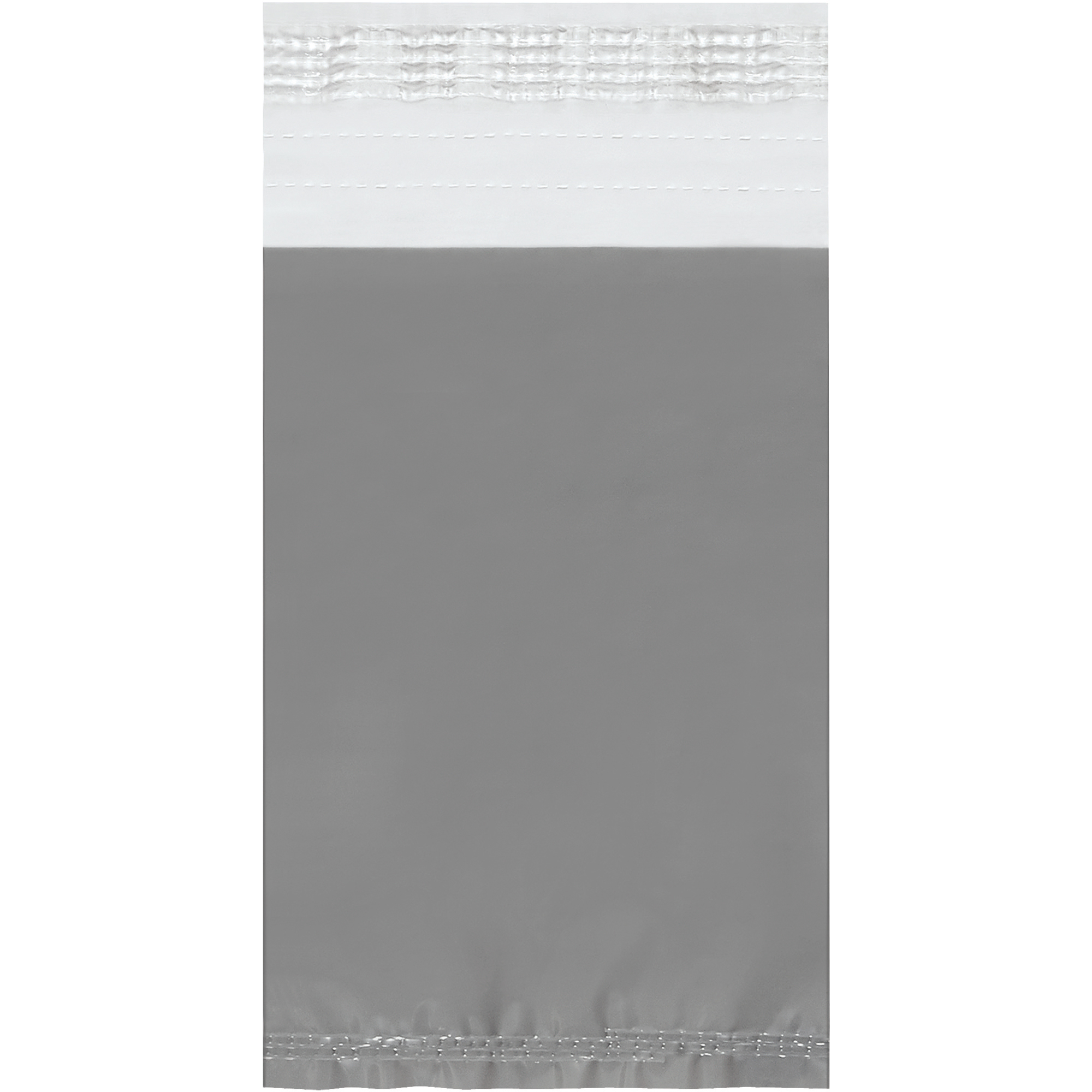 Clear View Poly Mailers, 5" x 7", Clear/White, 100/Case