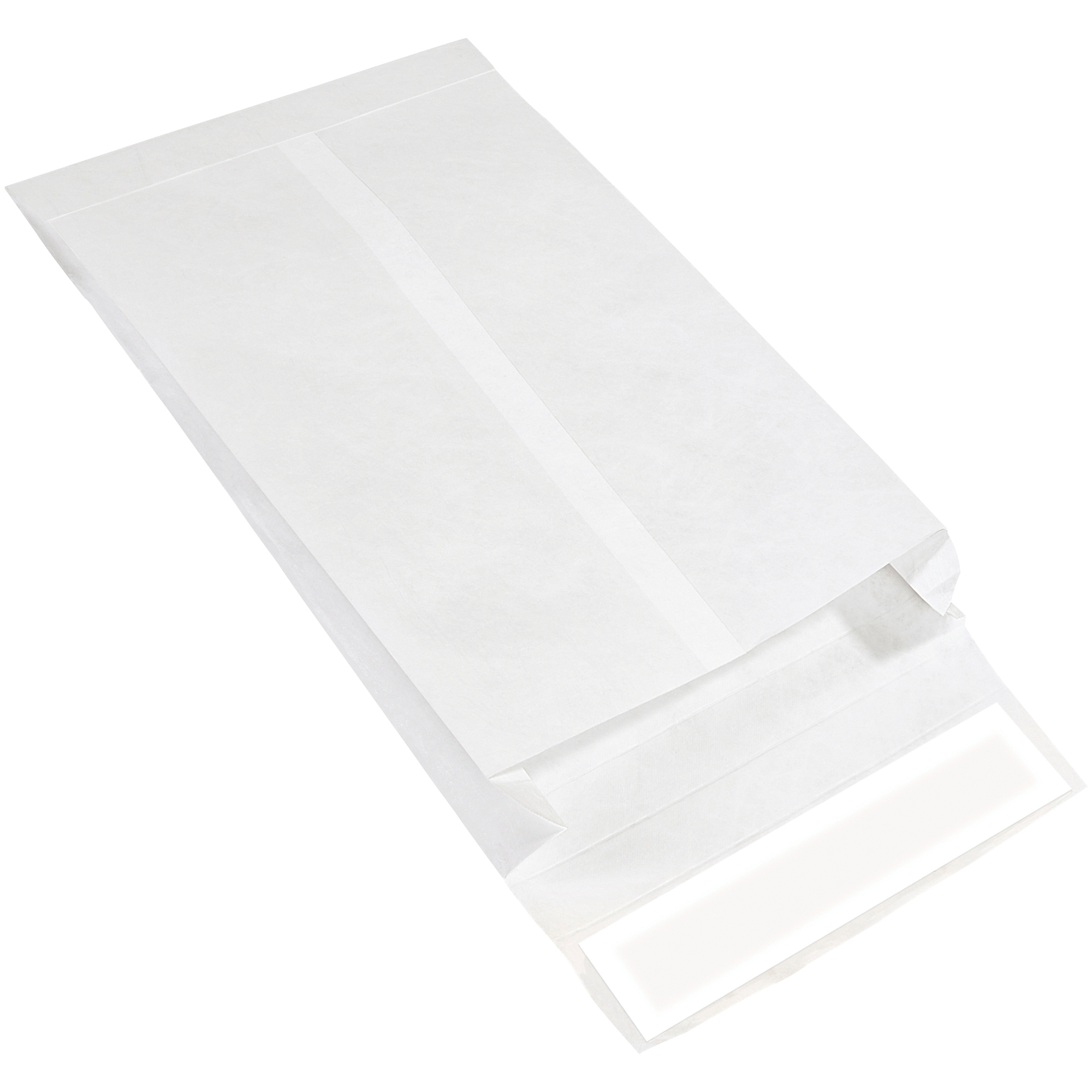 Tyvek® Expandable Envelope, 9" x 12" x 2", White, 100/Case