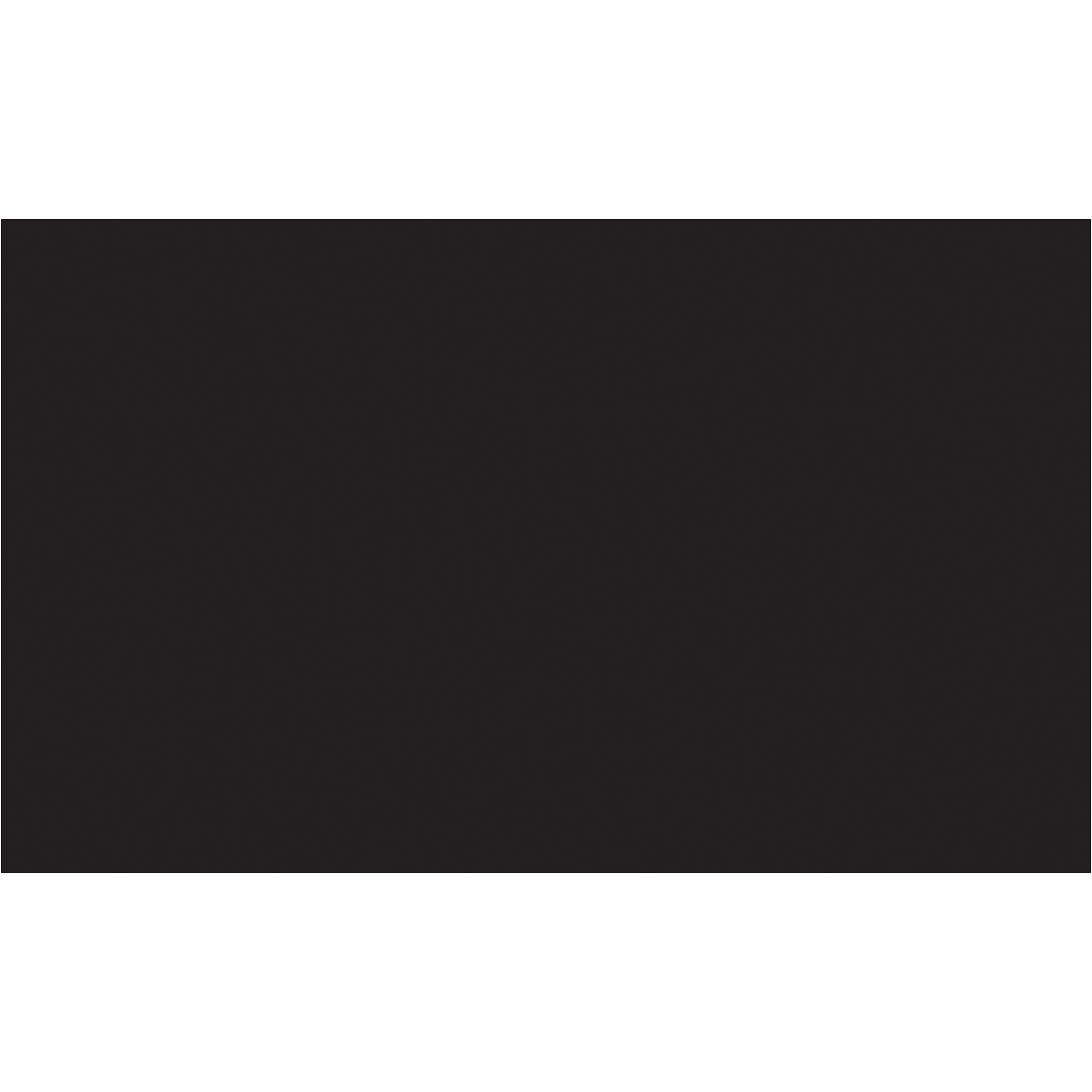 Tape Logic® Inventory Rectangle Labels, 3" x 5", Black, 500/Roll