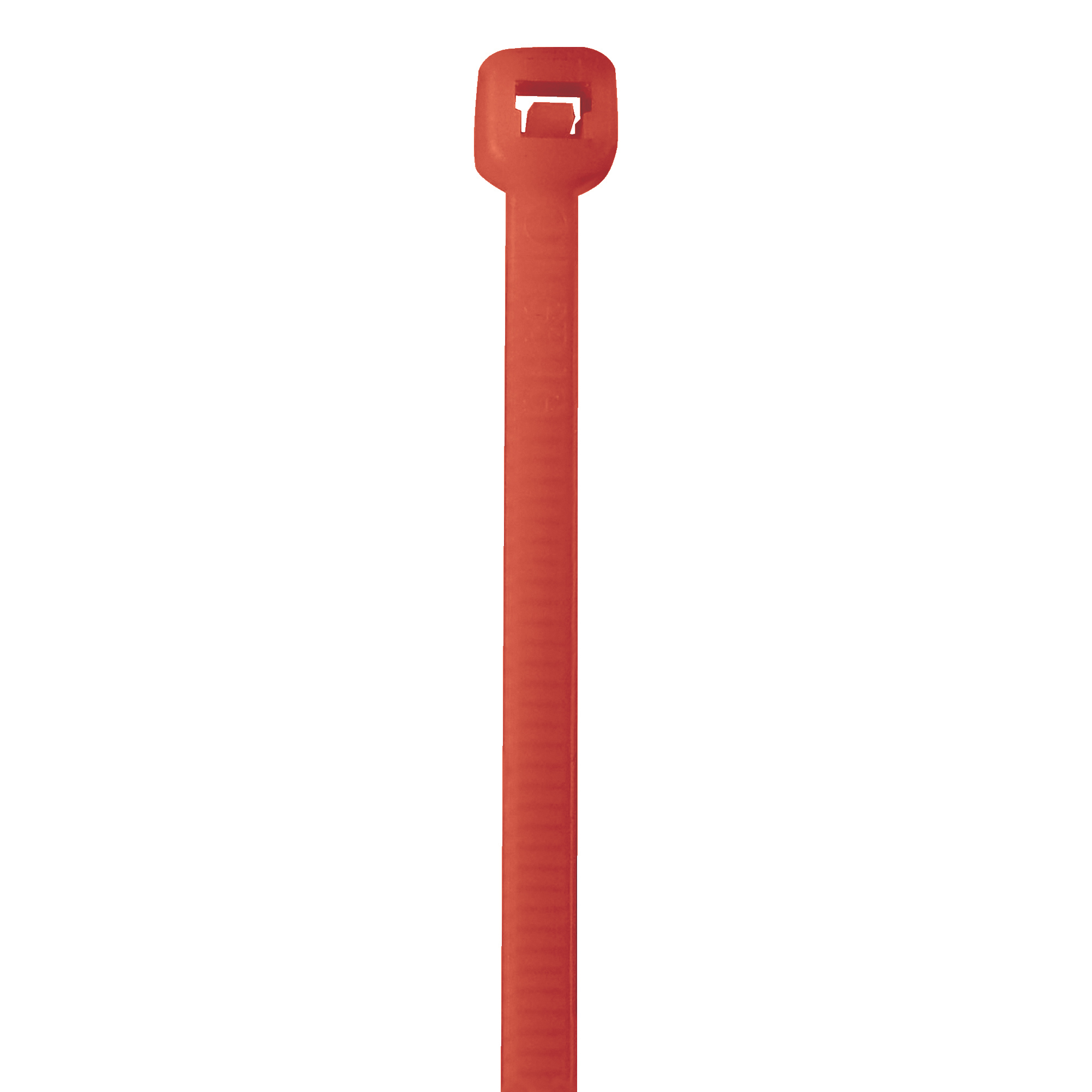 Colored Cable Ties, 50#, 11", Fluorescent Red, 1000/Case