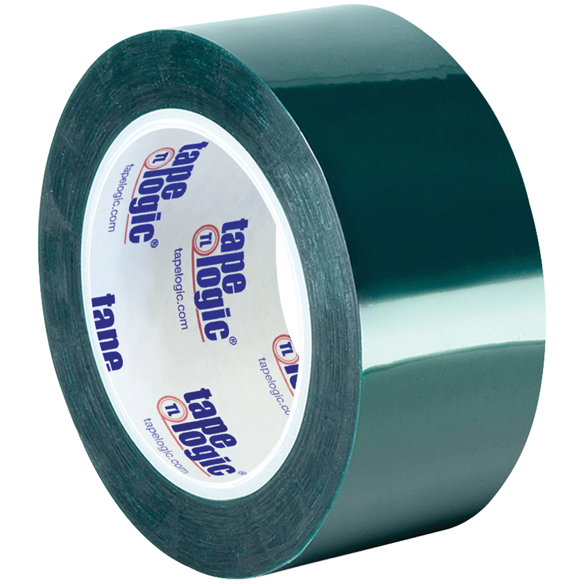 Tape Logic® PET Tape, 2" x 72 yds., Green, 2/Case