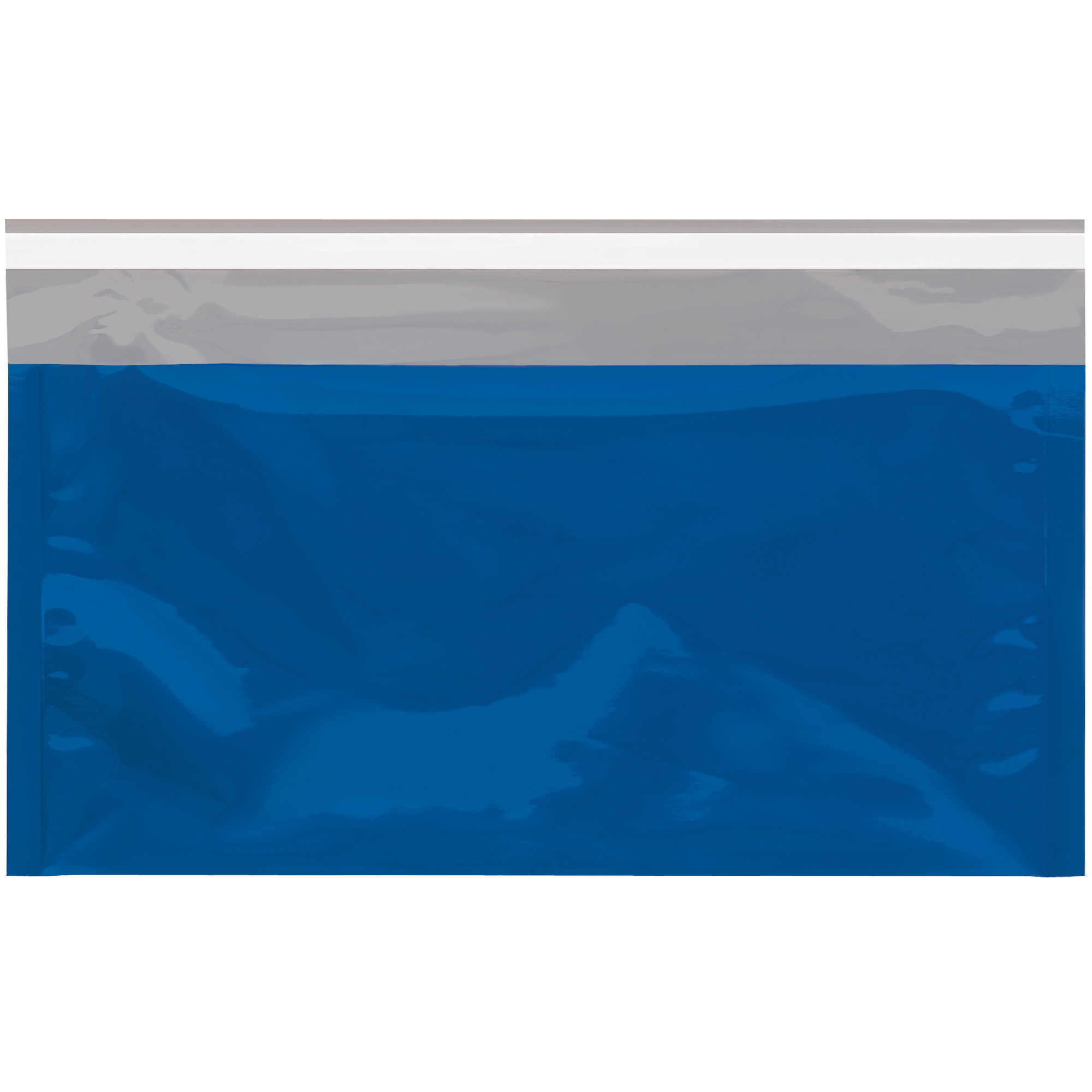 Metallic Glamour Mailers, 6 1/4" x 10 1/4", Blue, 250/Case