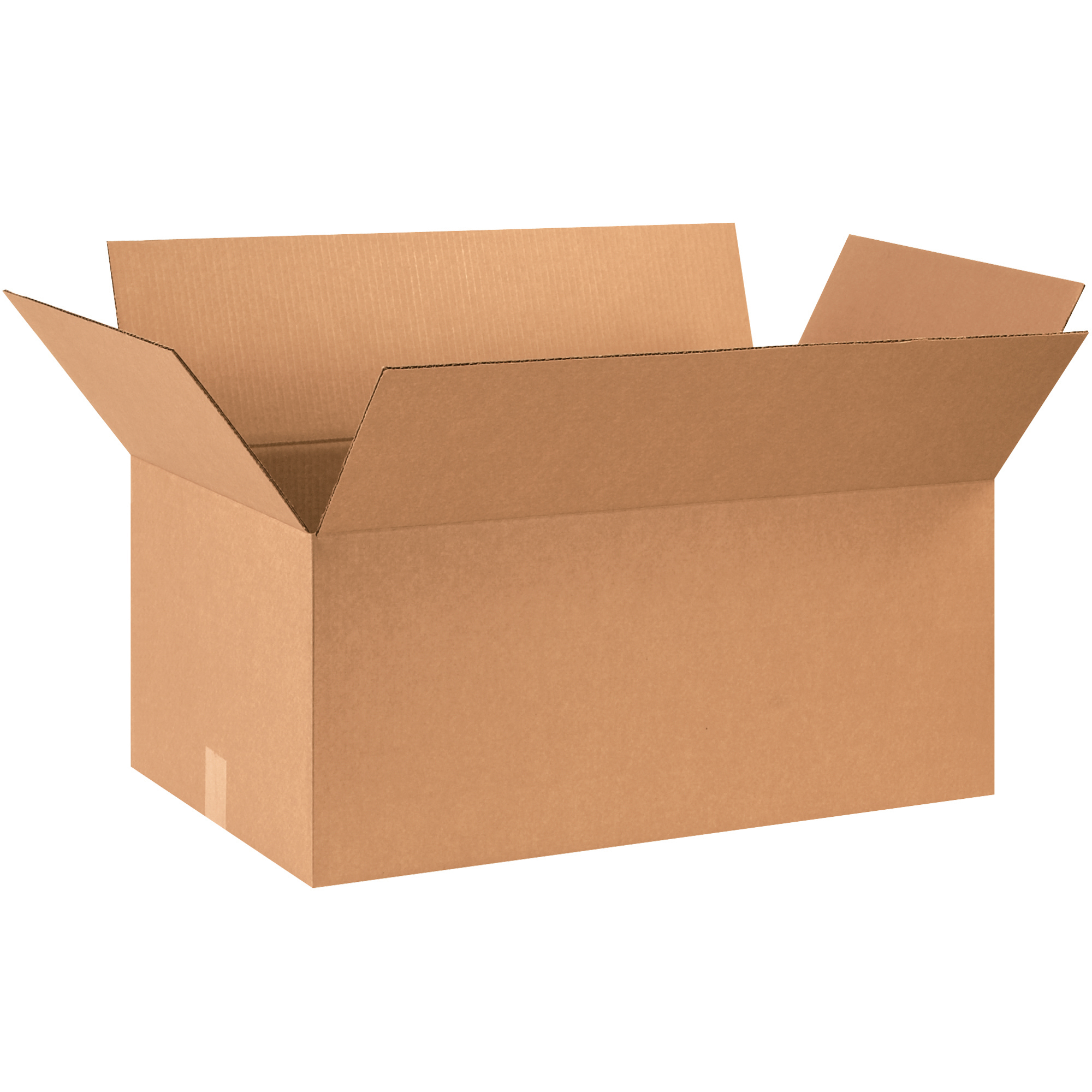 Corrugated Boxes, 28" x 16" x 12", Kraft, 10/Bundle; 120/Skid