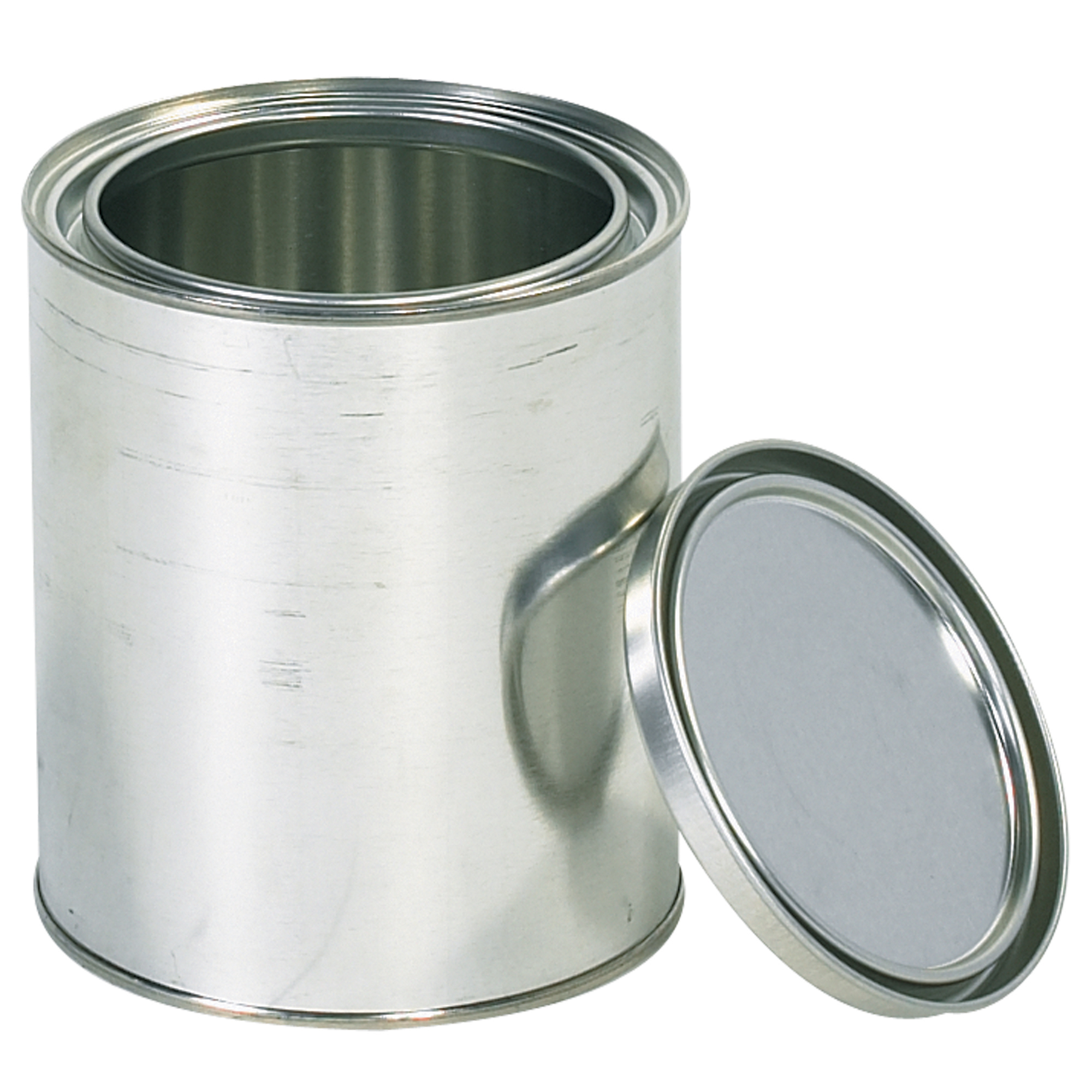 Paint Can, 1 Quart, Silver, 36/Case