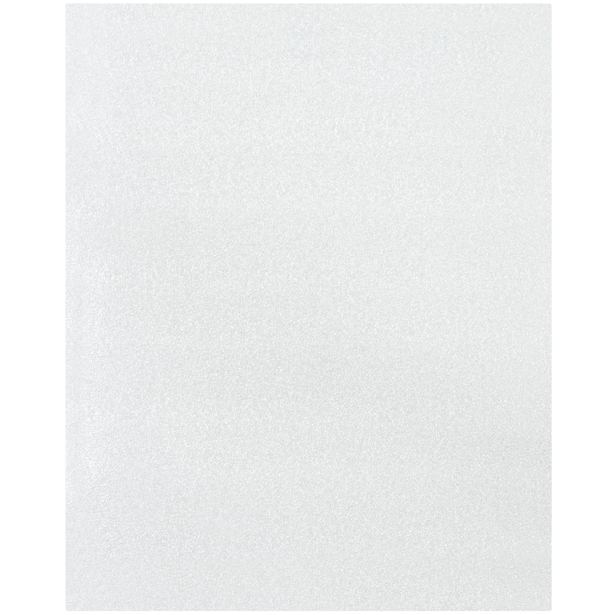 Flush Cut Foam Pouches, 12" x 15", White, 150/Case