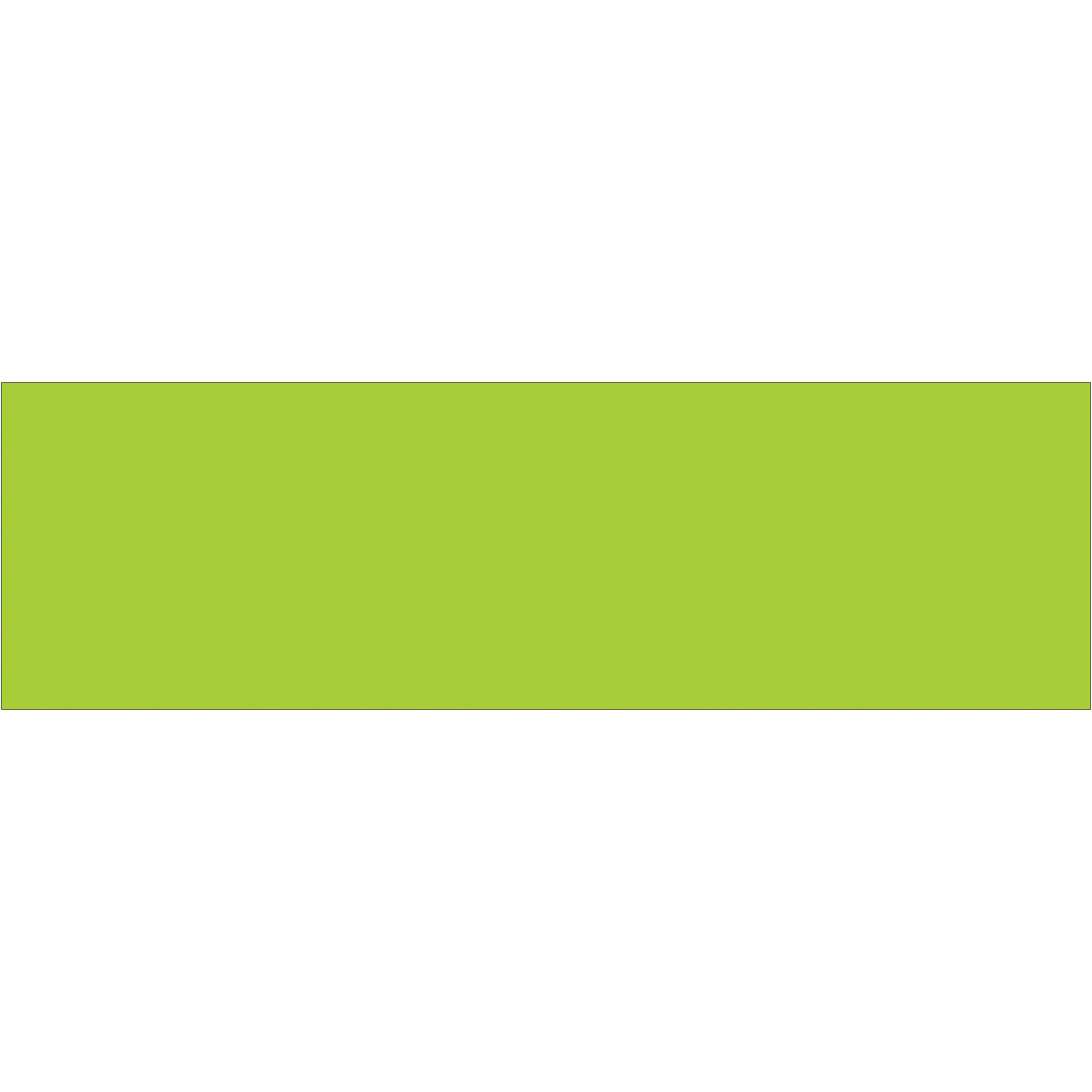 Tape Logic® Inventory Rectangle Labels, 3" x 10", Fluorescent Green, 250/Roll