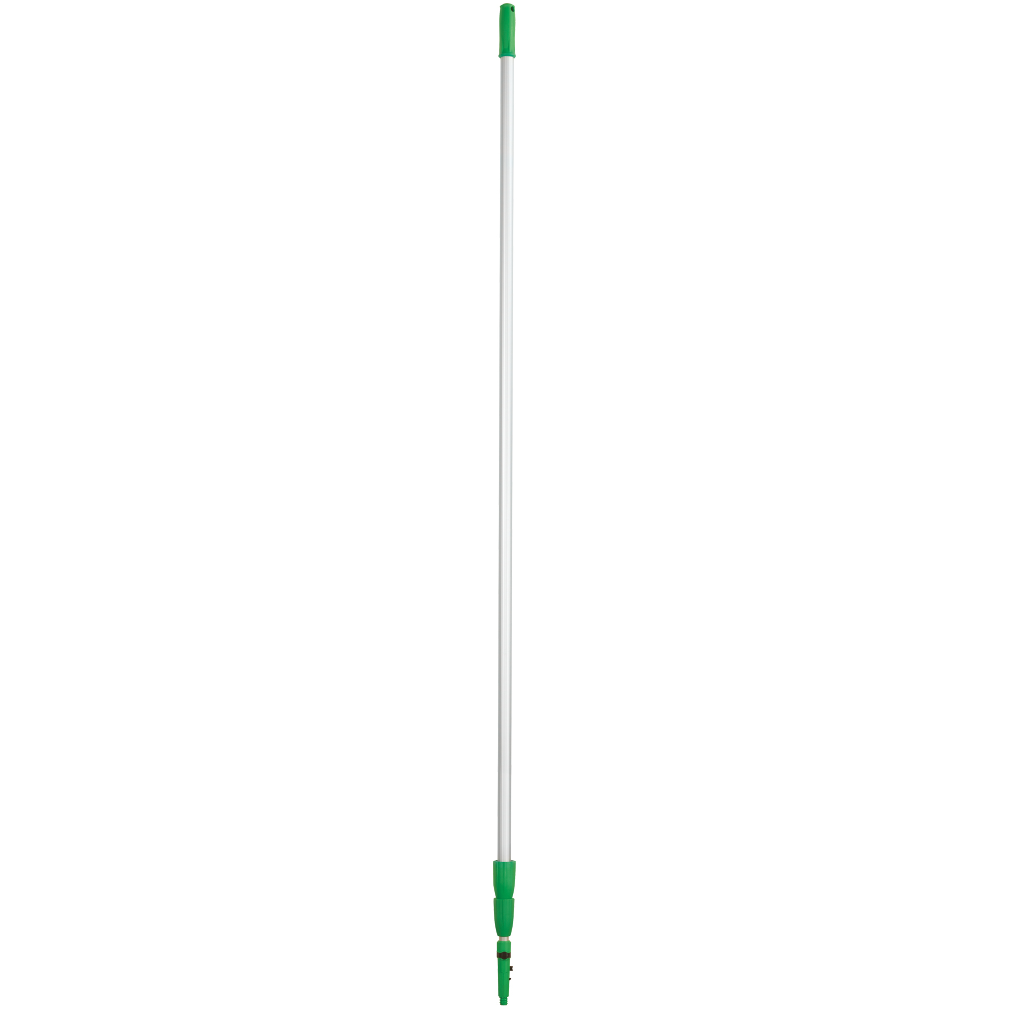 Telescopic Pole, 7-18', Silver/Green, 1/Each