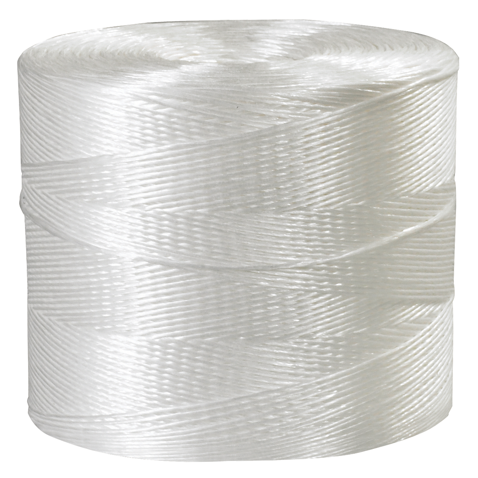 Polypropylene Tying Twine, 1-Ply, 145 lb, White, 8500'/Case