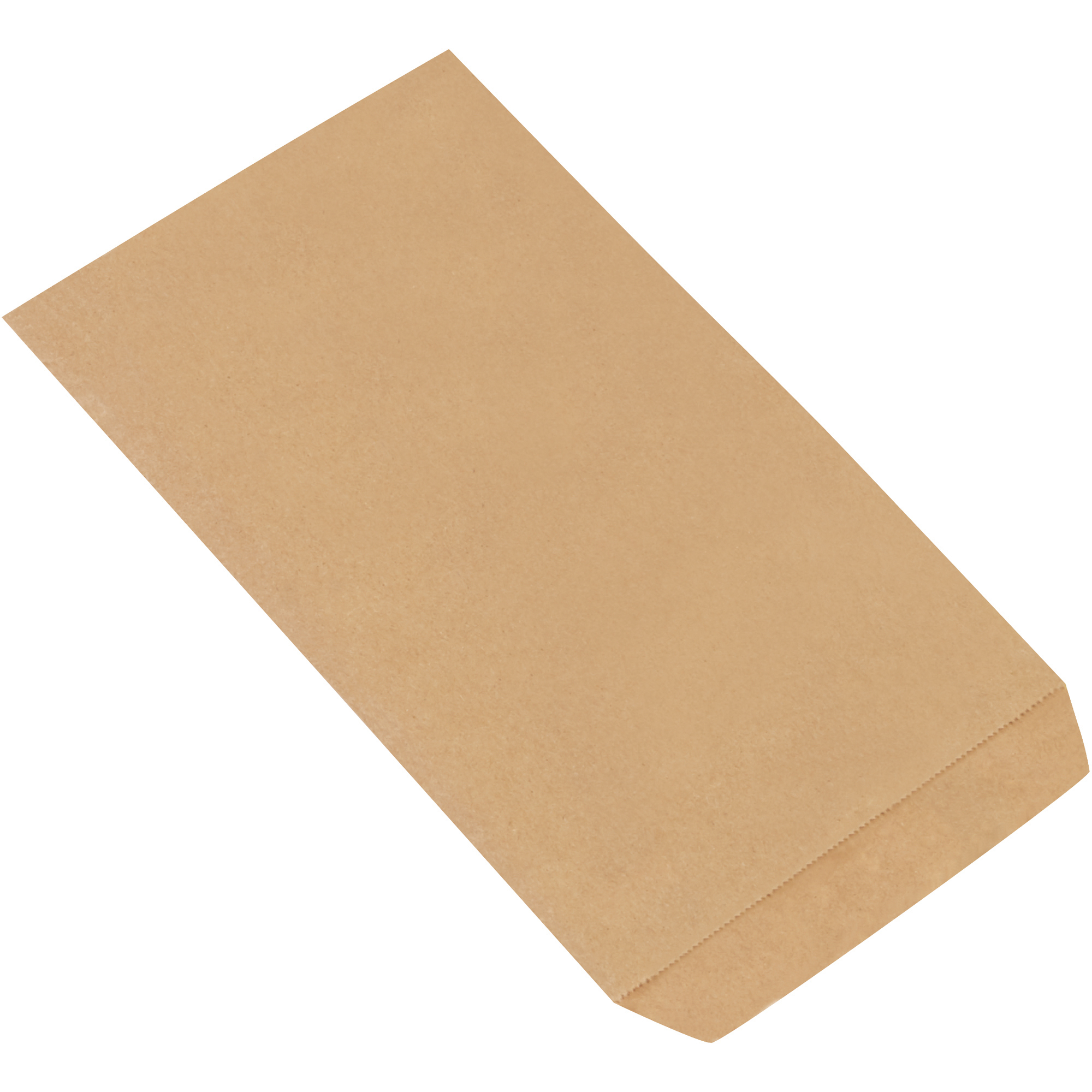 Flat Merchandise Bags, 6 1/4" x 9 1/4", Kraft, 3000/Case