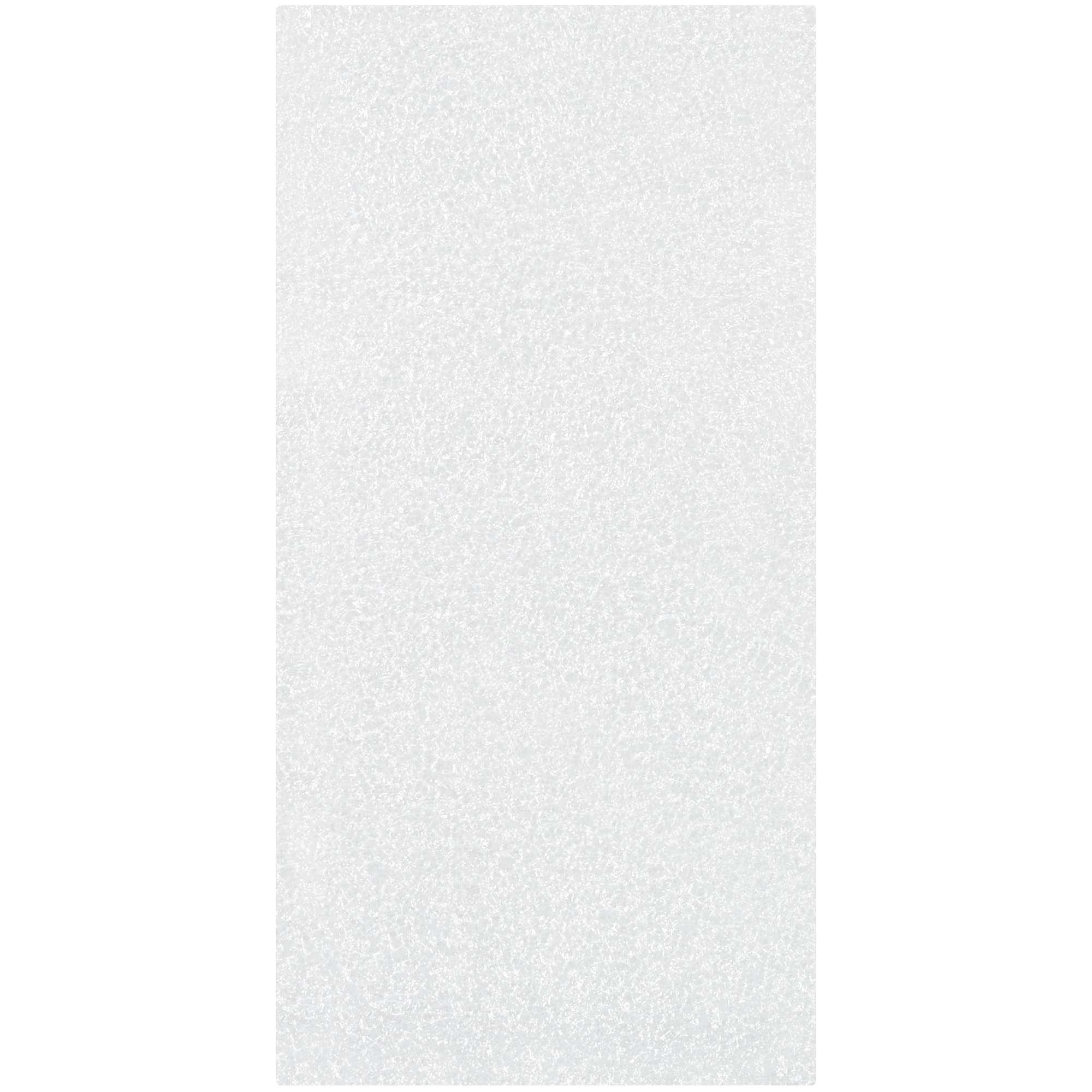 Flush Cut Foam Pouches, 4" x 8", White, 500/Case