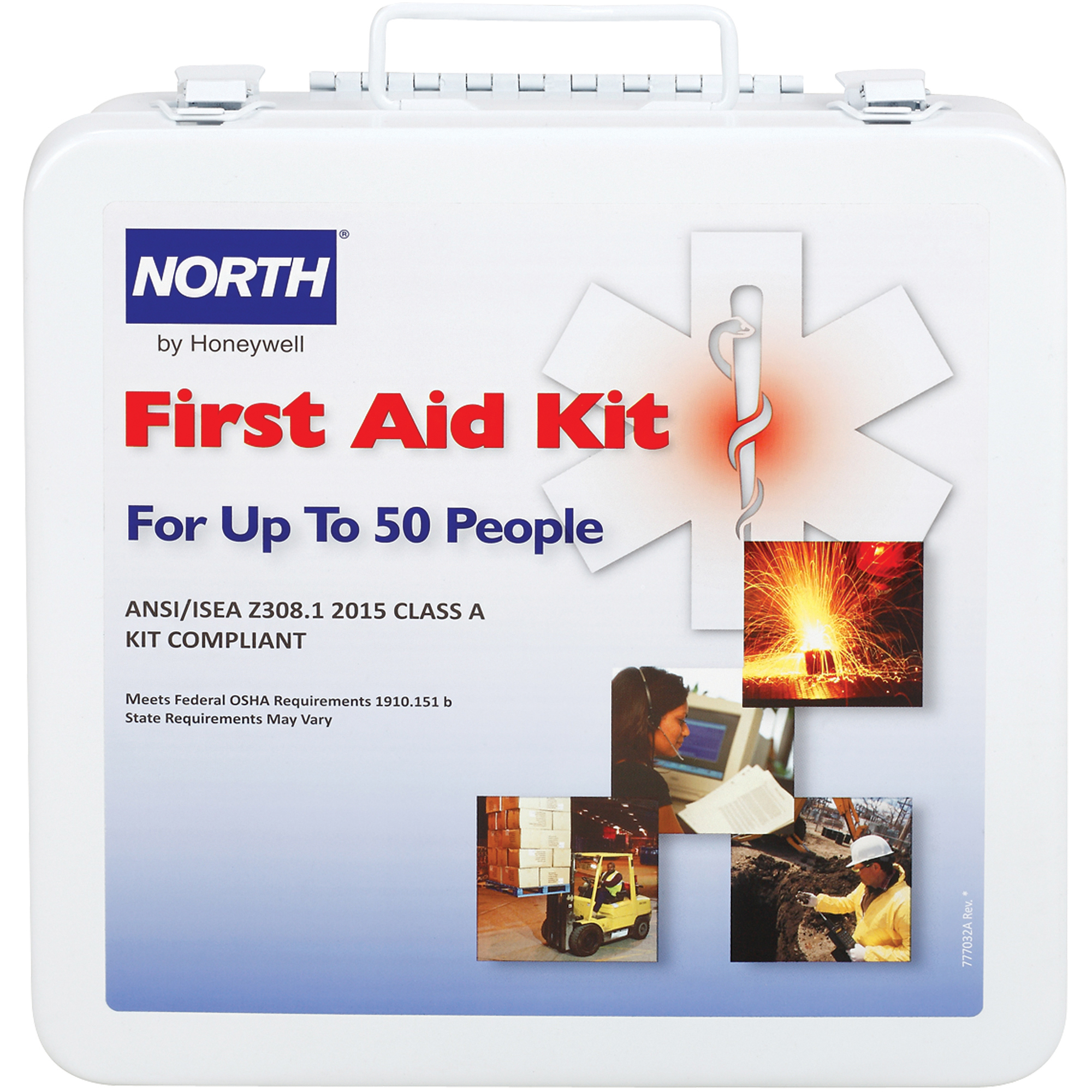 Industrial First Aid Kit, 50 Person, 1/Each
