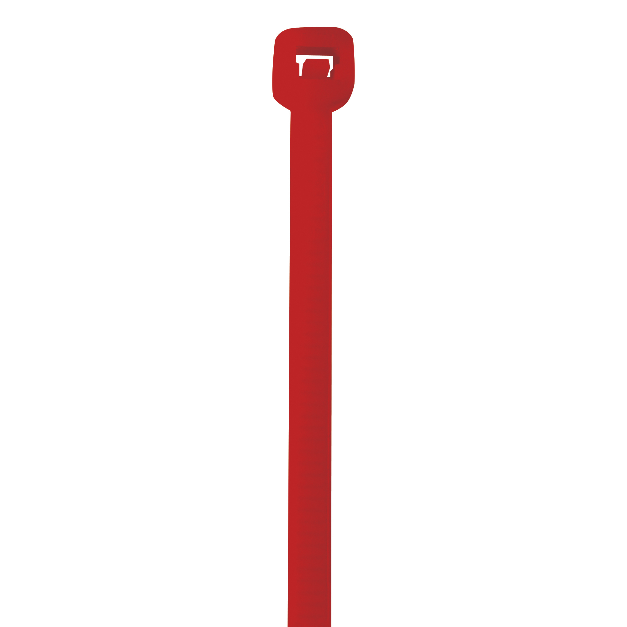 Colored Cable Ties, 50#, 11", Red, 1000/Case
