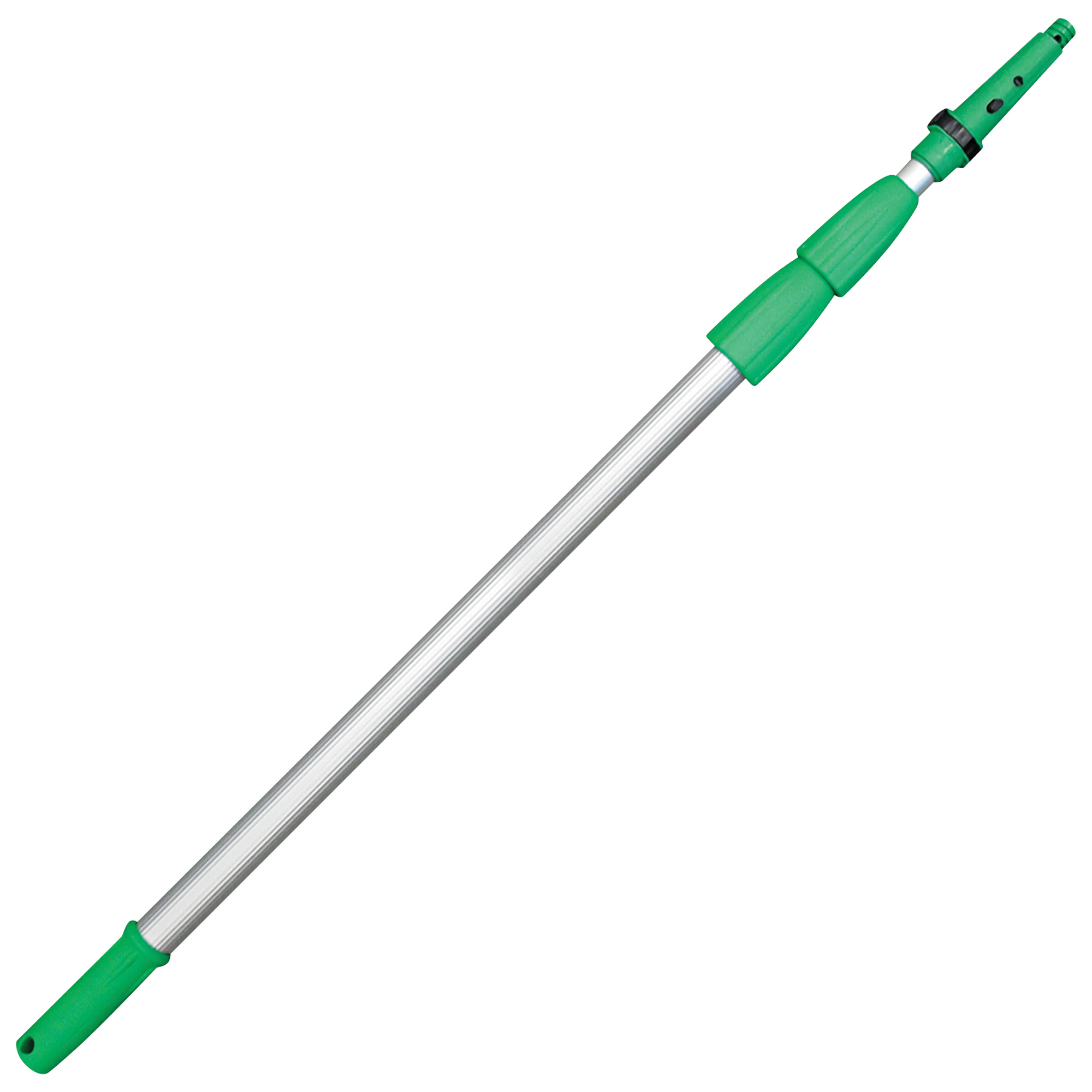 Telescopic Pole, 8-30', Silver/Green, 1/Each