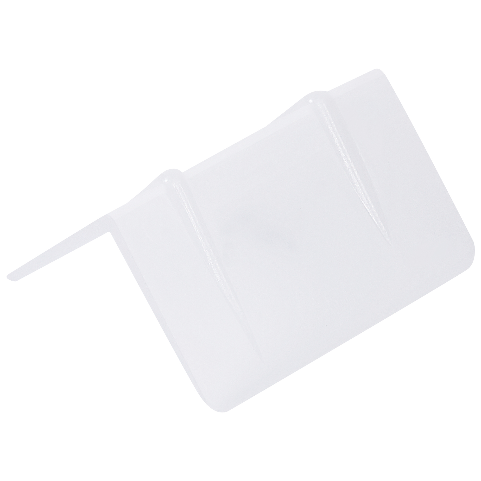 Plastic Strap Guards, 1 7/8" x 1", White, 1000/Case