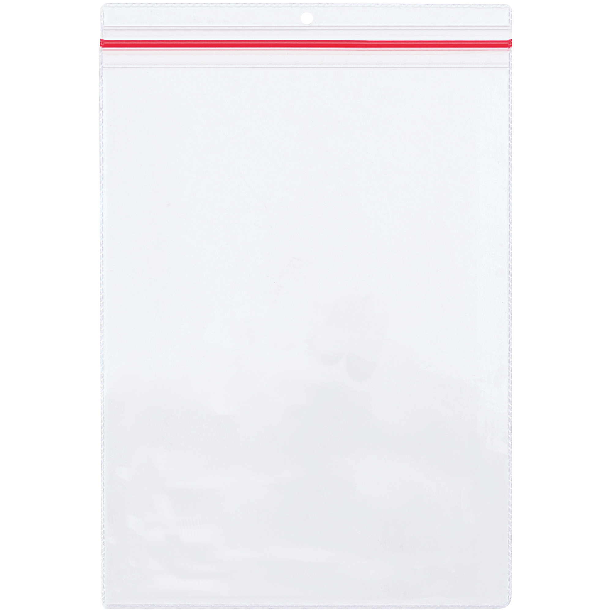Industrial Zippered Job Ticket Holders, 9" x 12", Clear, 15/Case