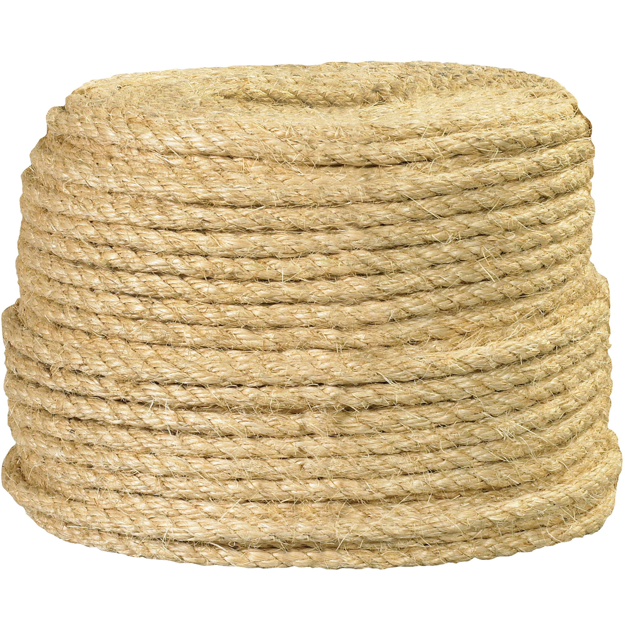 Sisal Rope, 1/2", 1,700 lb, Natural, 500'/Case