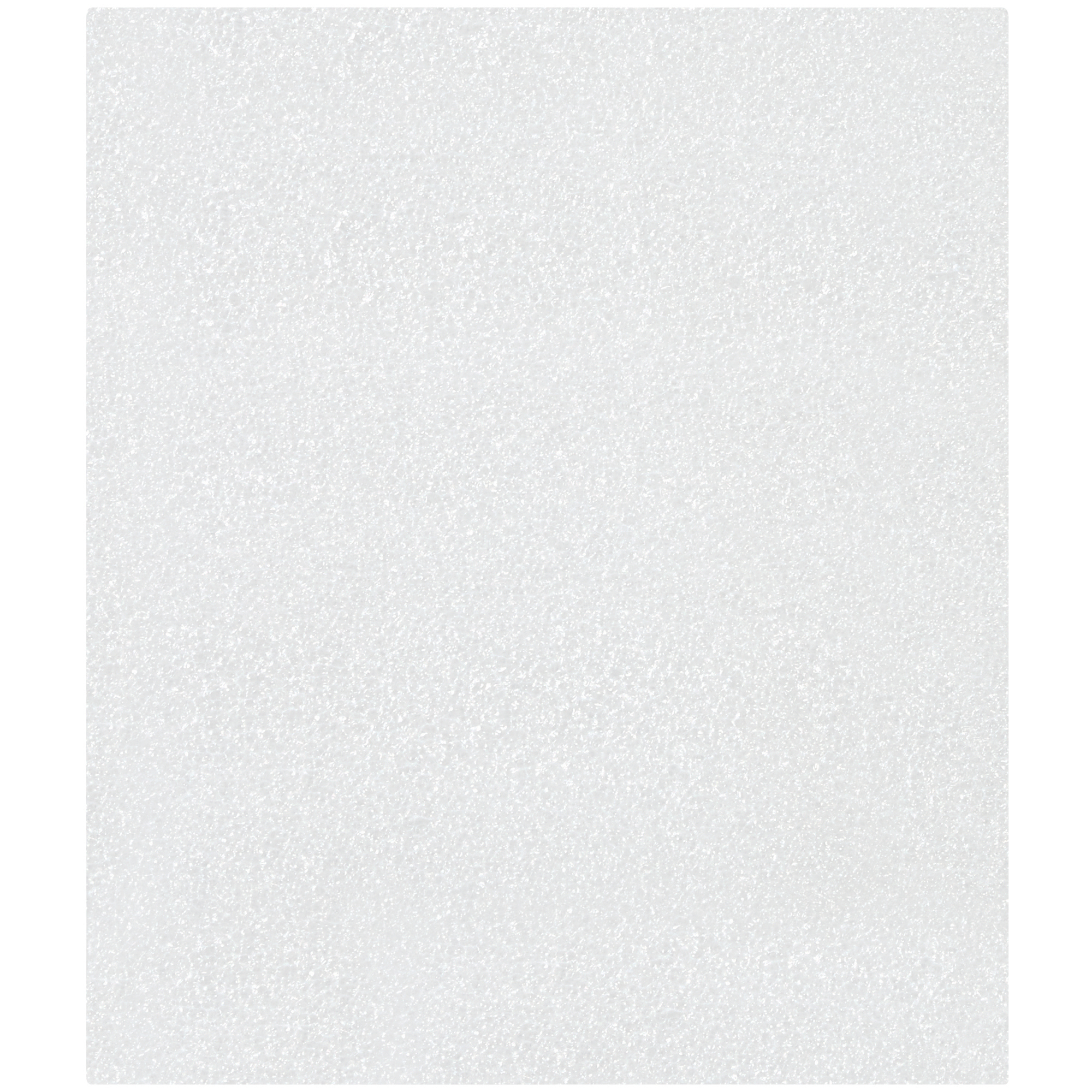 Flush Cut Foam Pouches, 6" x 7", White, 400/Case