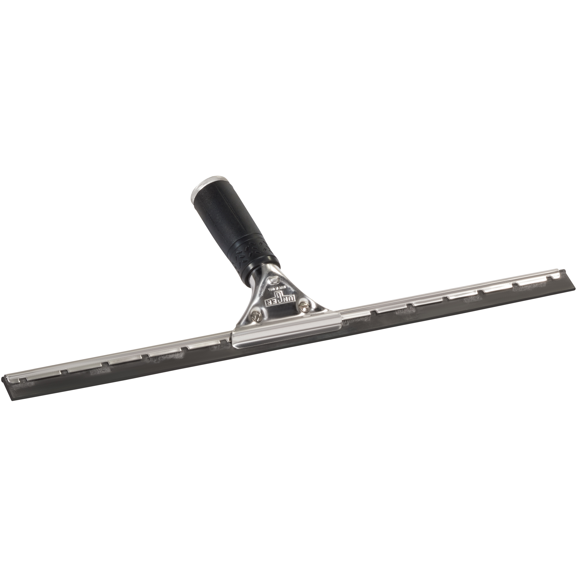 18" Stainless Steel Window Squeegee, Black, 1/Each