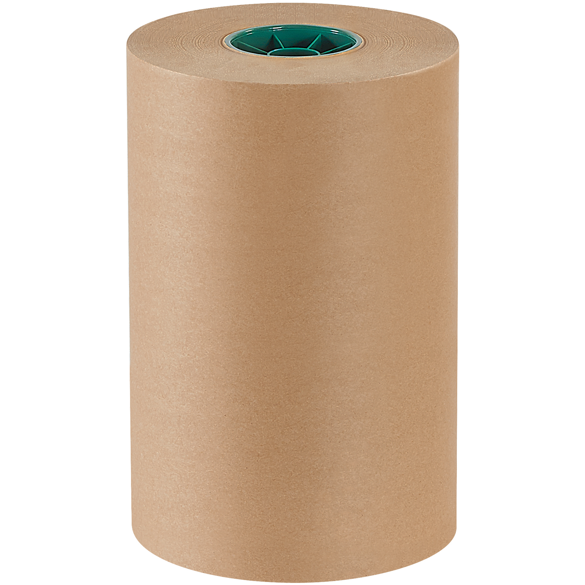 Poly Coated Kraft Paper Roll, 50#, 12" x 600', Kraft, 1 Roll