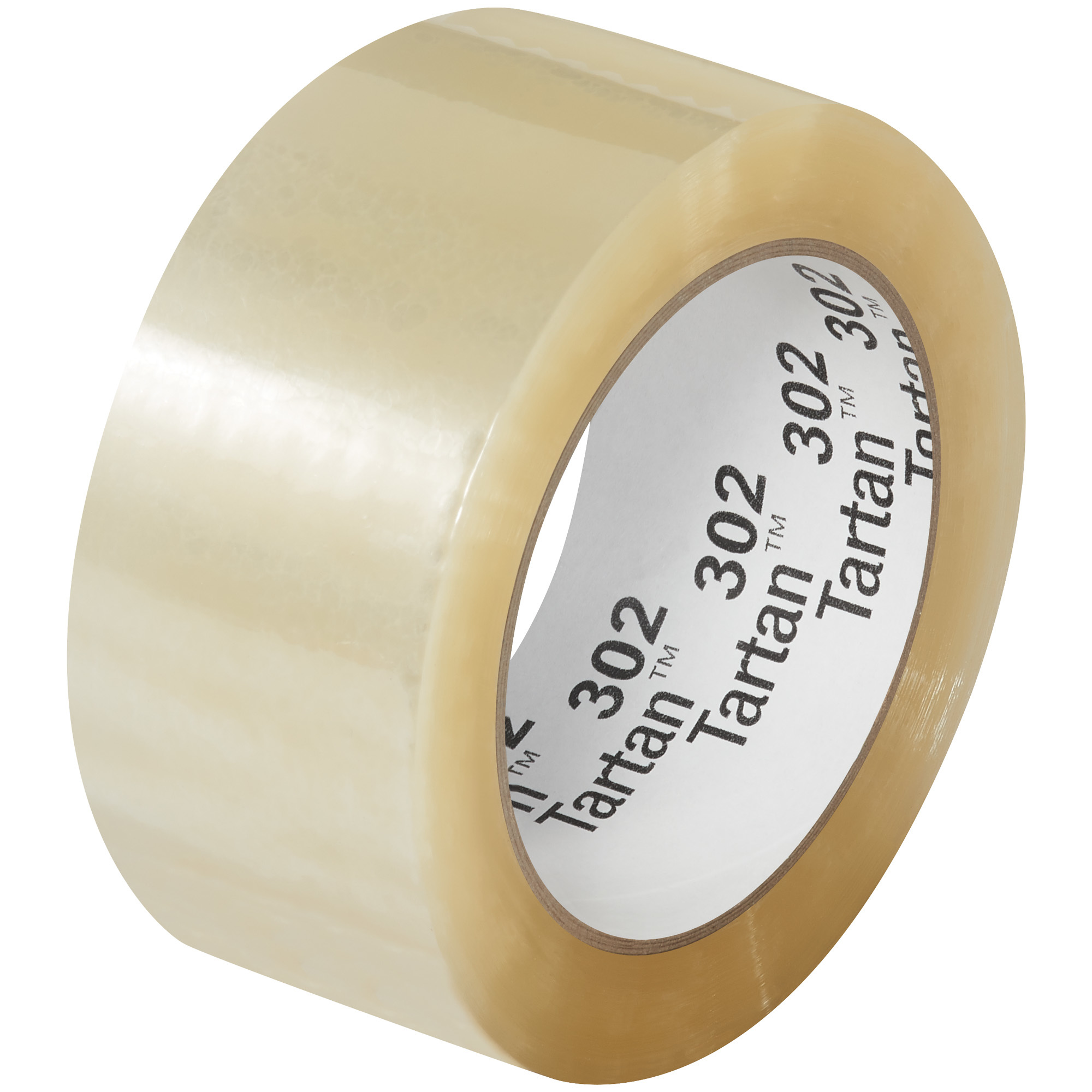 3M™ 302 Carton Sealing Tape, 1.6 Mil, 2" x 110 yds., Clear, 36/Case