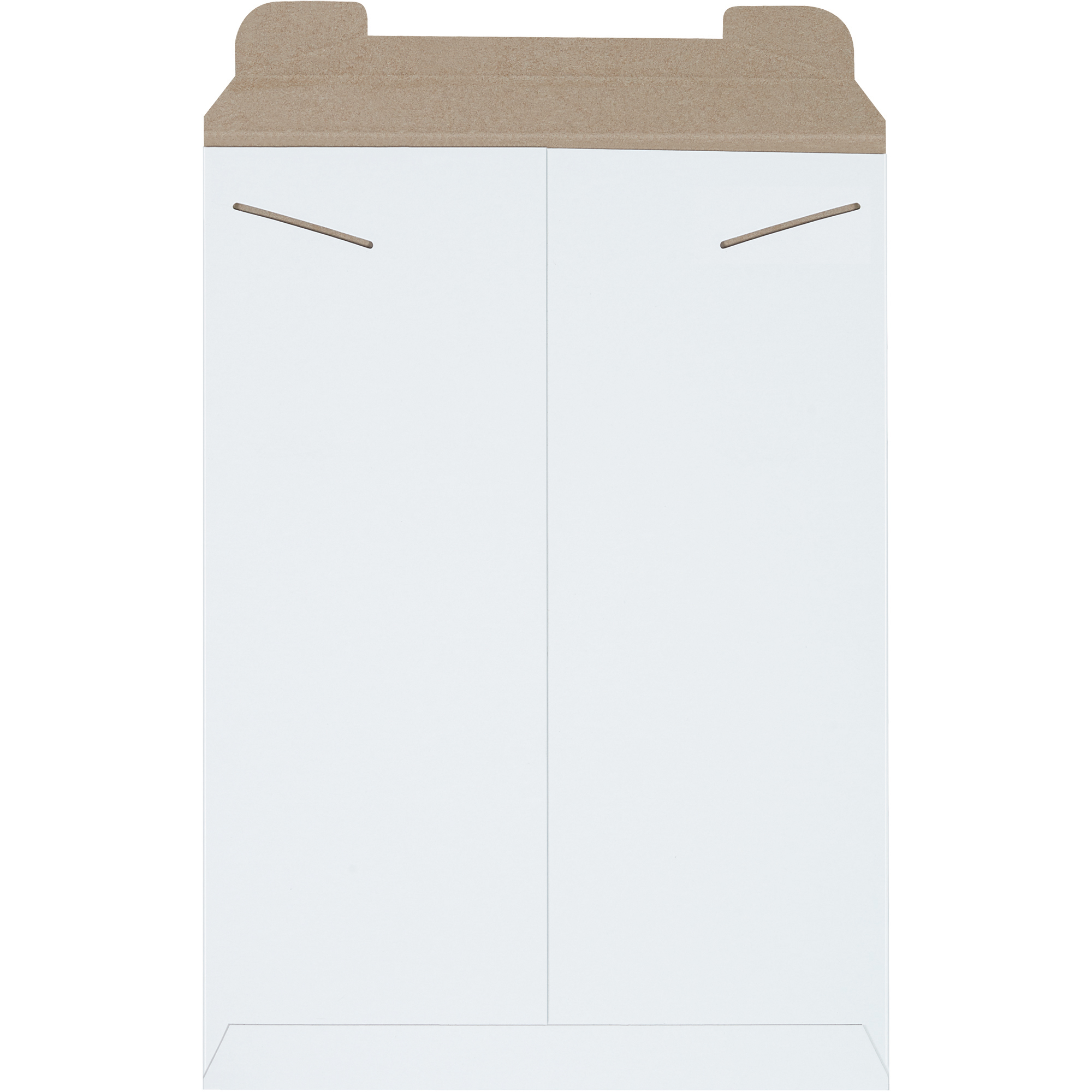 Stayflats® Mailers, 13" x 18", White, 100/Case