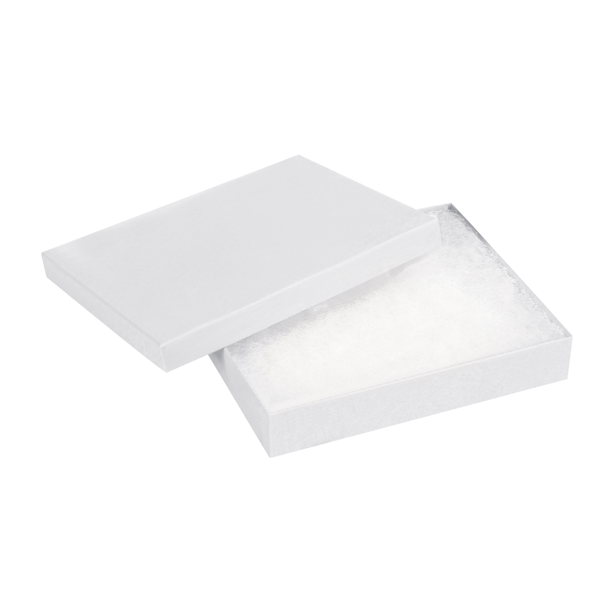 Jewelry Boxes, 6" x 5" x 1", White, 50/Case