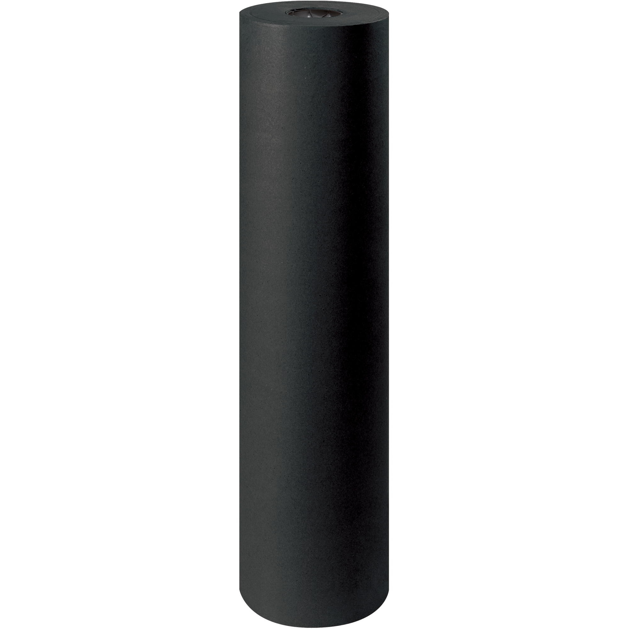 Colored Kraft Paper, 50#, 36", Black, 1/Roll