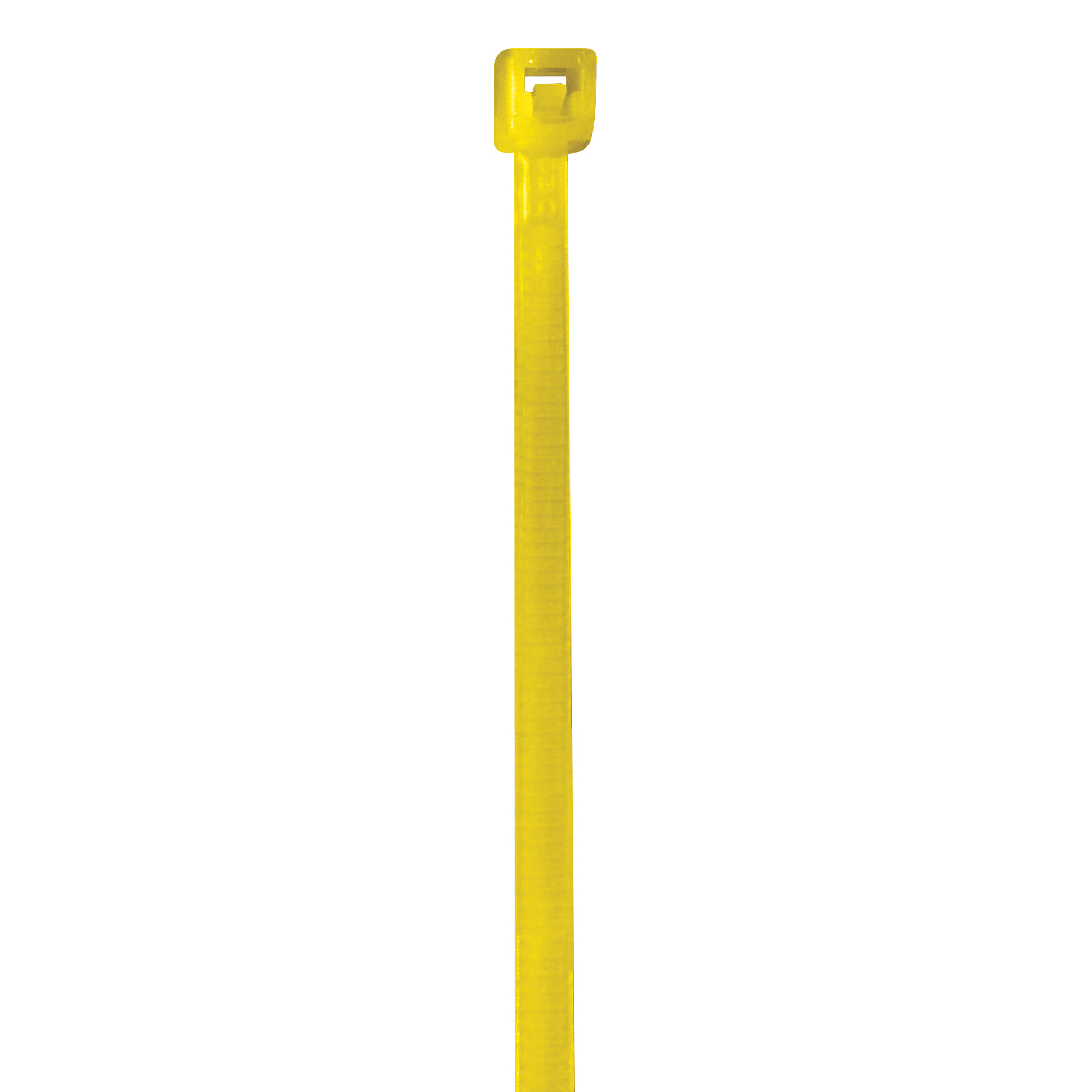 Colored Cable Ties, 18#, 4", Yellow, 1000/Case