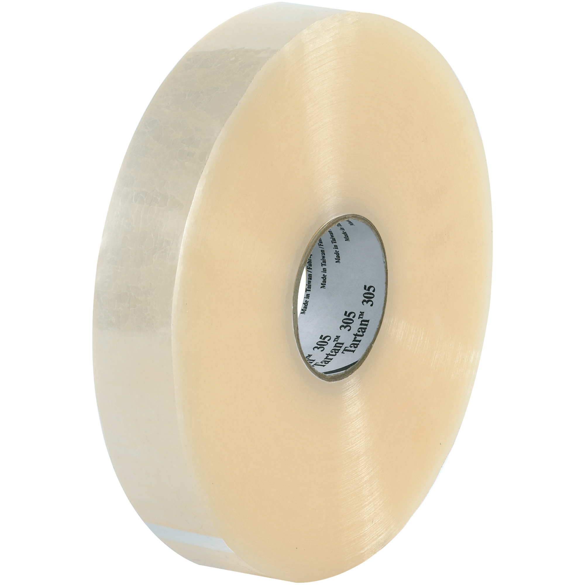 3M™ 305 Carton Sealing Tape, 1.8 Mil, 2" x 1000 yds., Clear, 6/Case