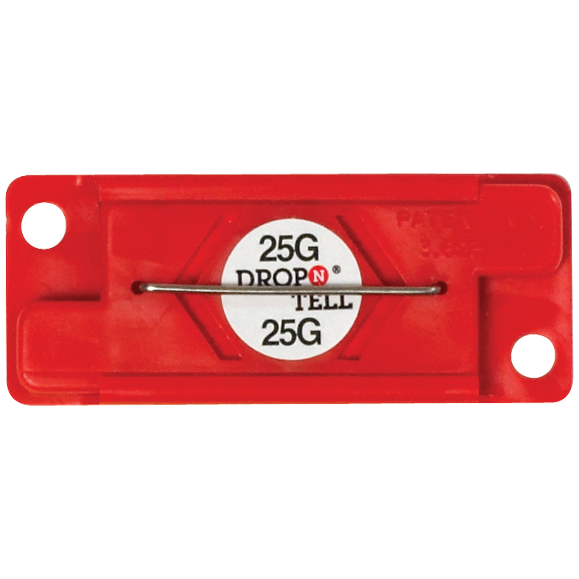 Drop-N-Tell® Indicator, 25G, Red, 25/Case