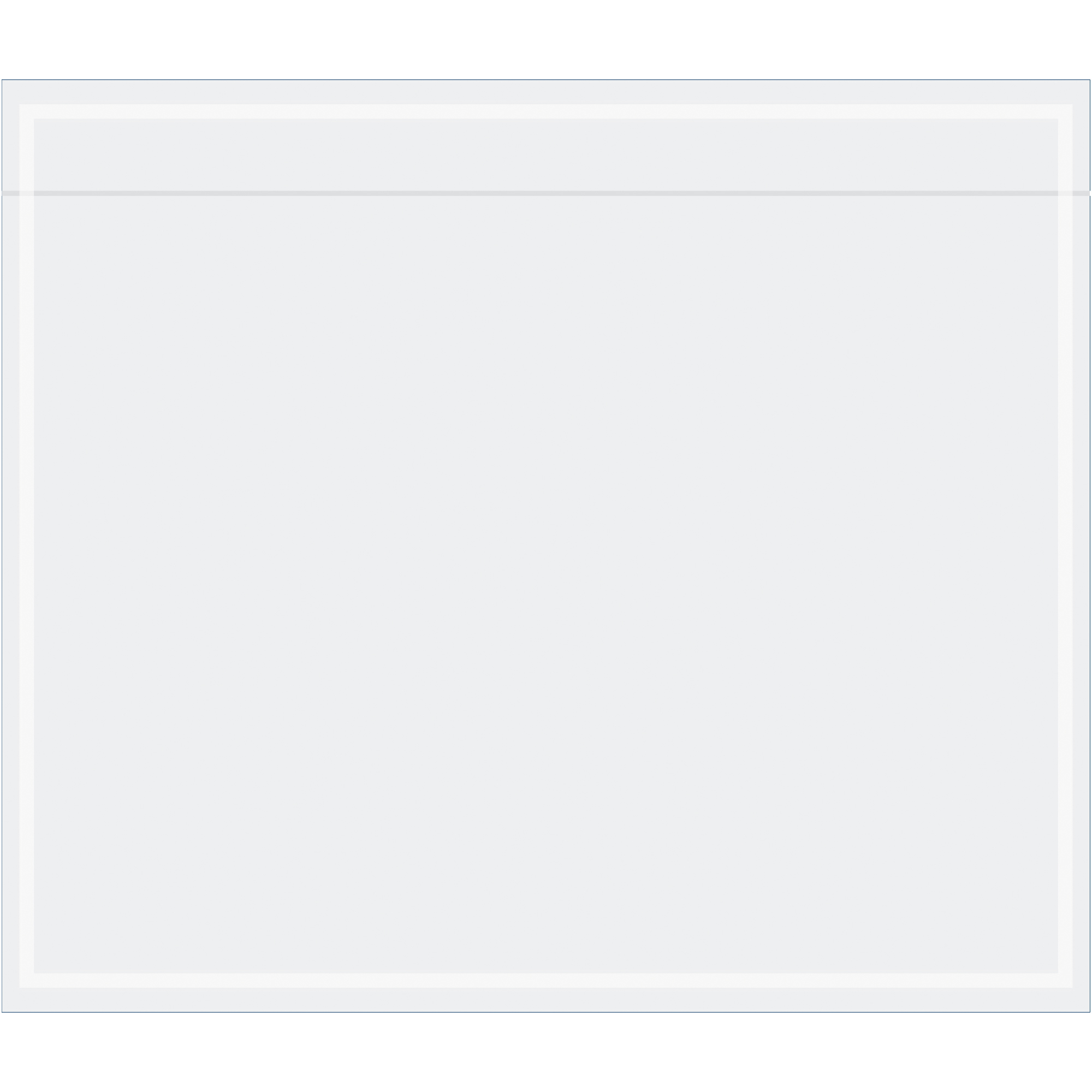 Tape Logic® "Clear Face" Document Envelopes, 7" x 6", Clear, 1000/Case