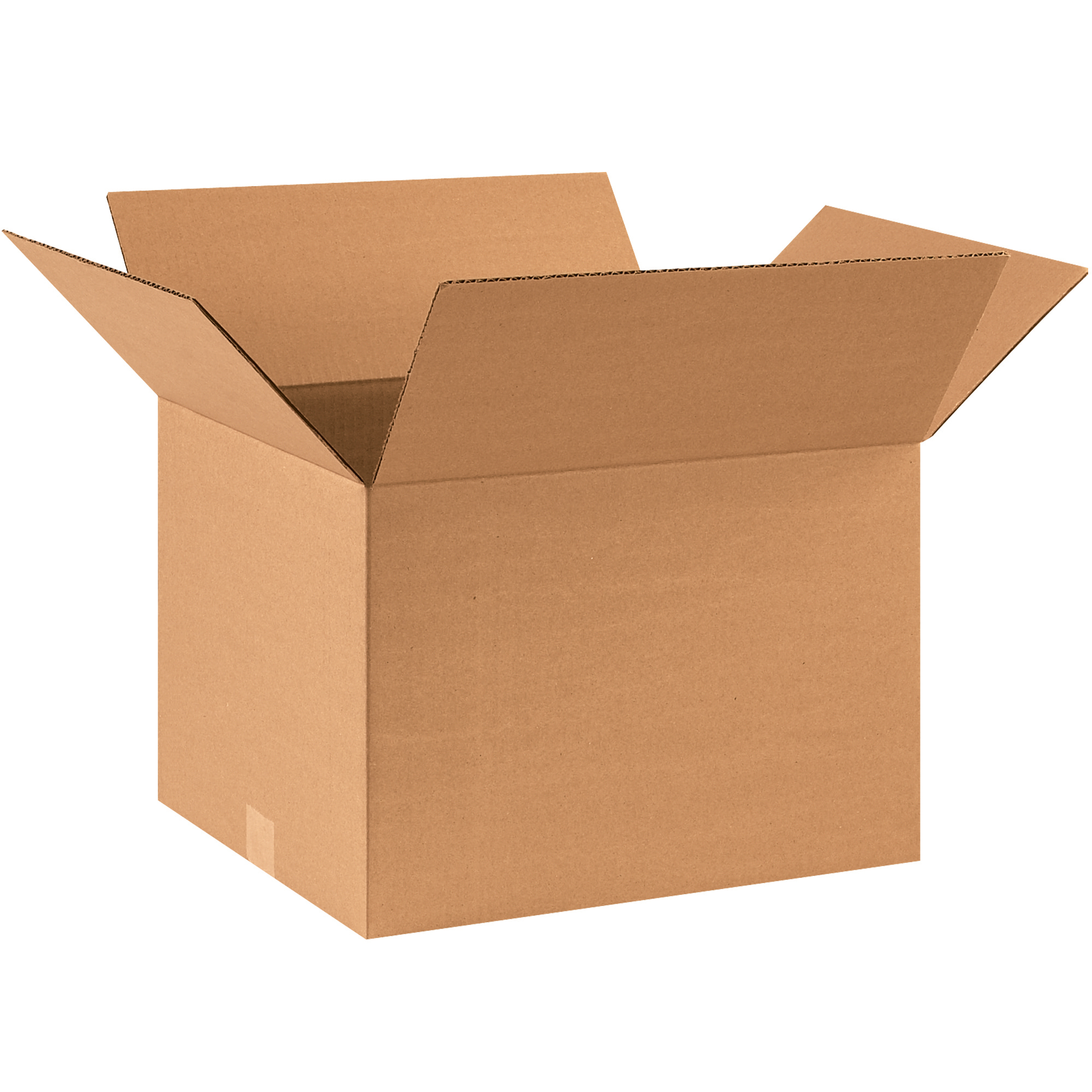 Corrugated Boxes, 17 1/2" x 14 3/4" x 12 1/2", Kraft, 25/Bundle; 125/Skid
