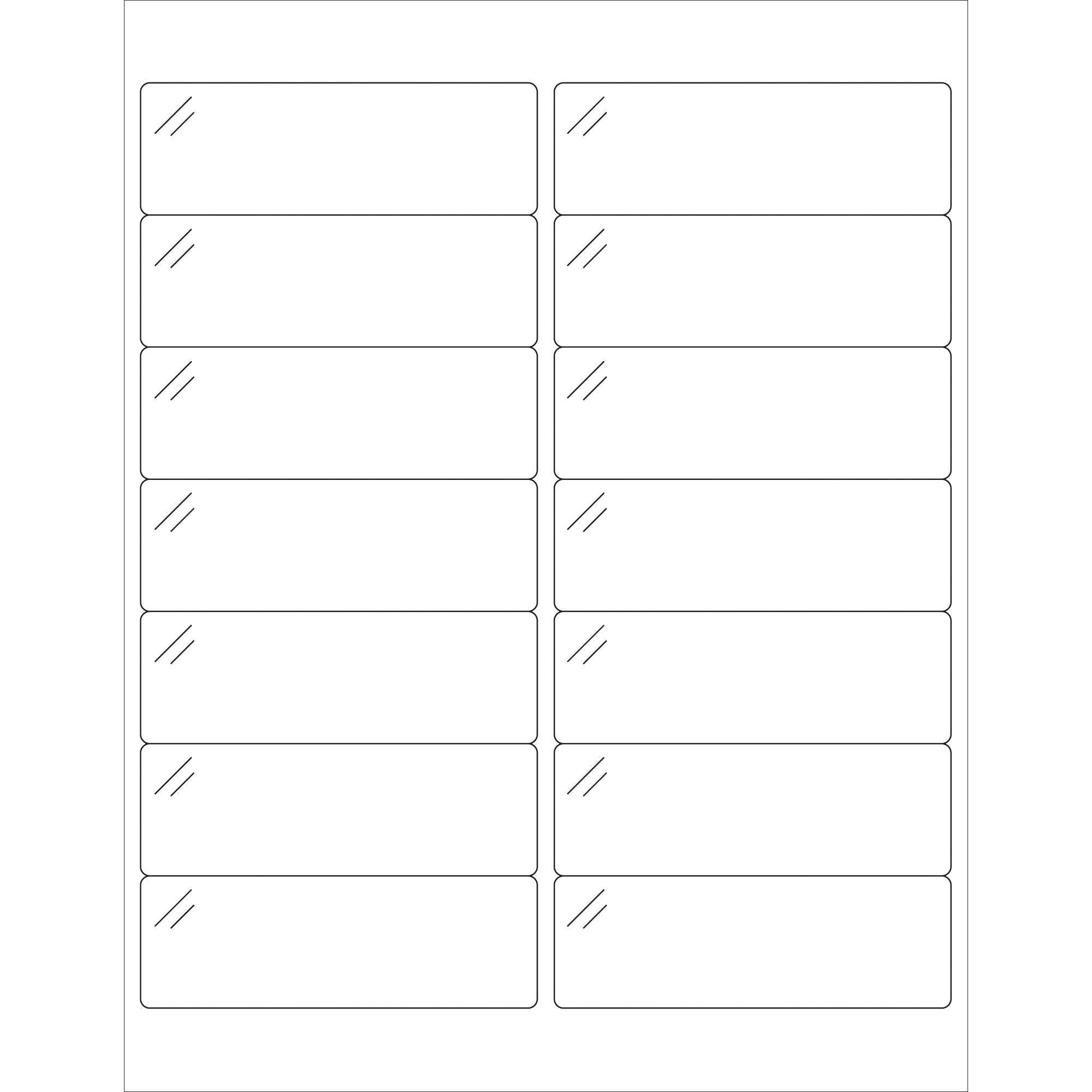 Tape Logic® Rectangle Laser Labels, 4" x 1 1/3", Crystal Clear, 1400/Case