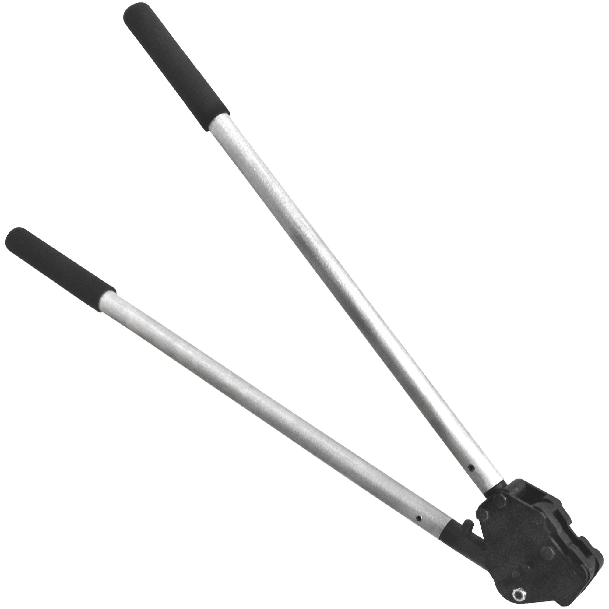 Double Notch Steel Strapping Sealer, 1 1/4", Black, 1/Each